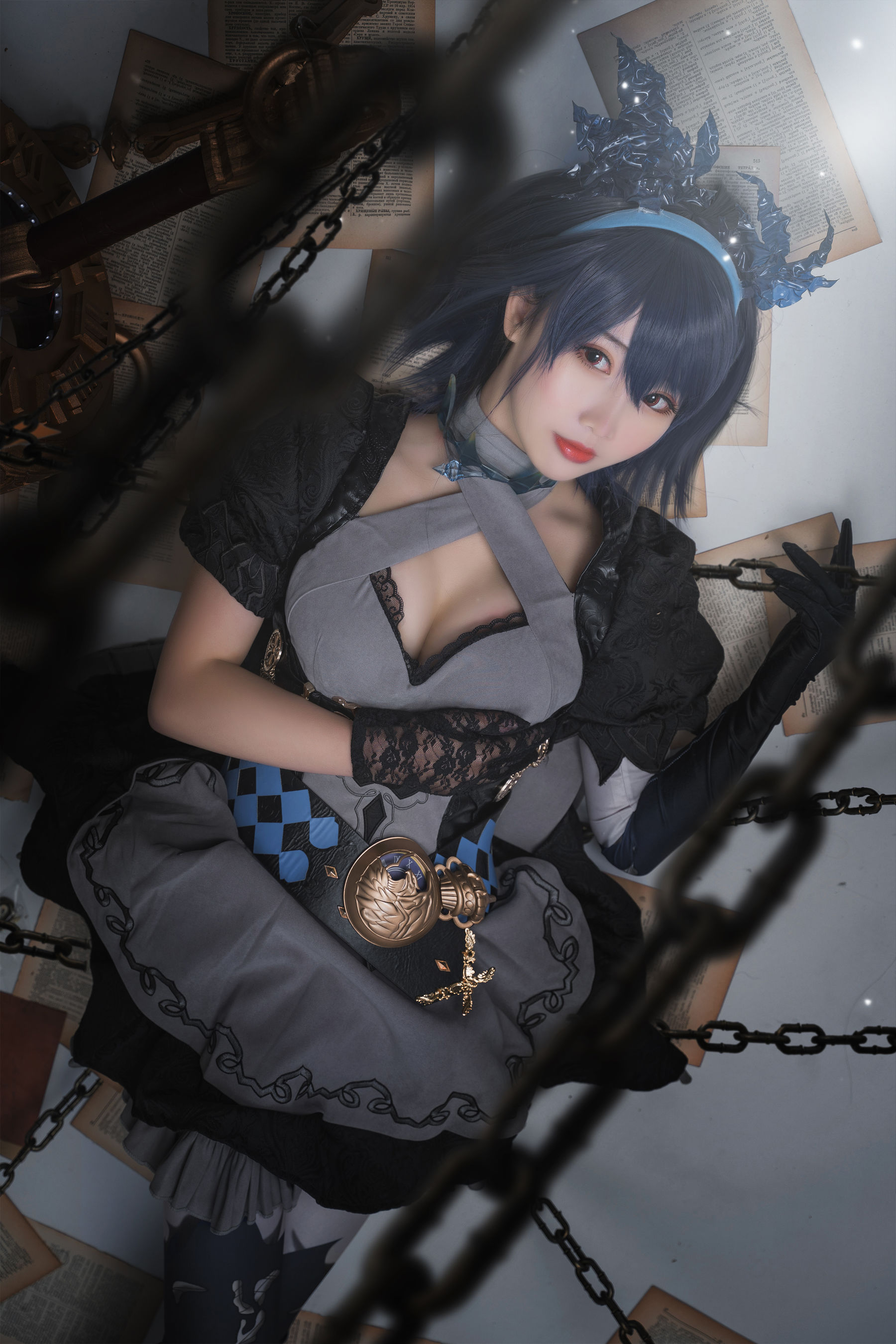 可爱人气Coser面饼仙儿 – 爱丽丝 Cosplay-第1张