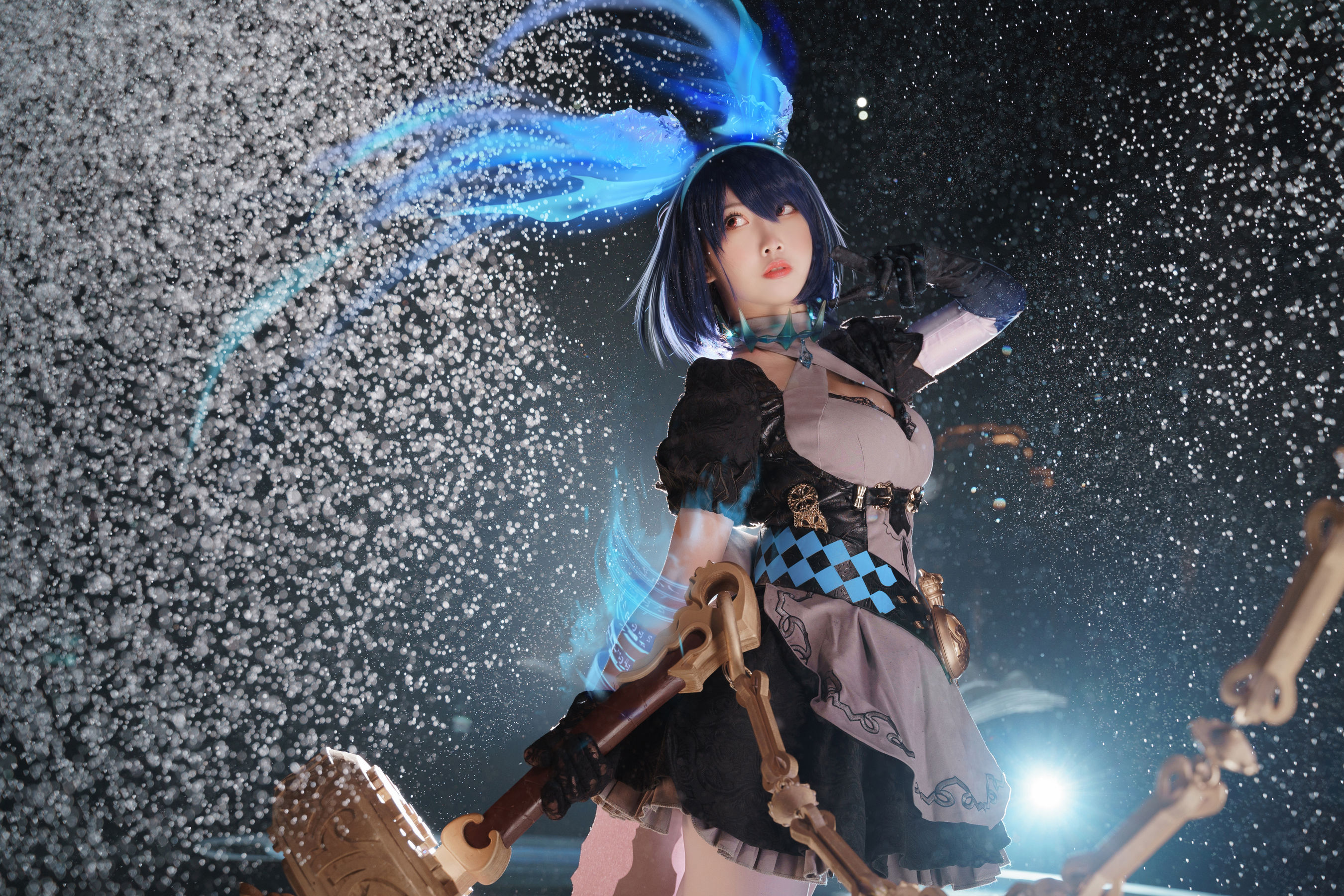可爱人气Coser面饼仙儿 – 爱丽丝 Cosplay-第7张