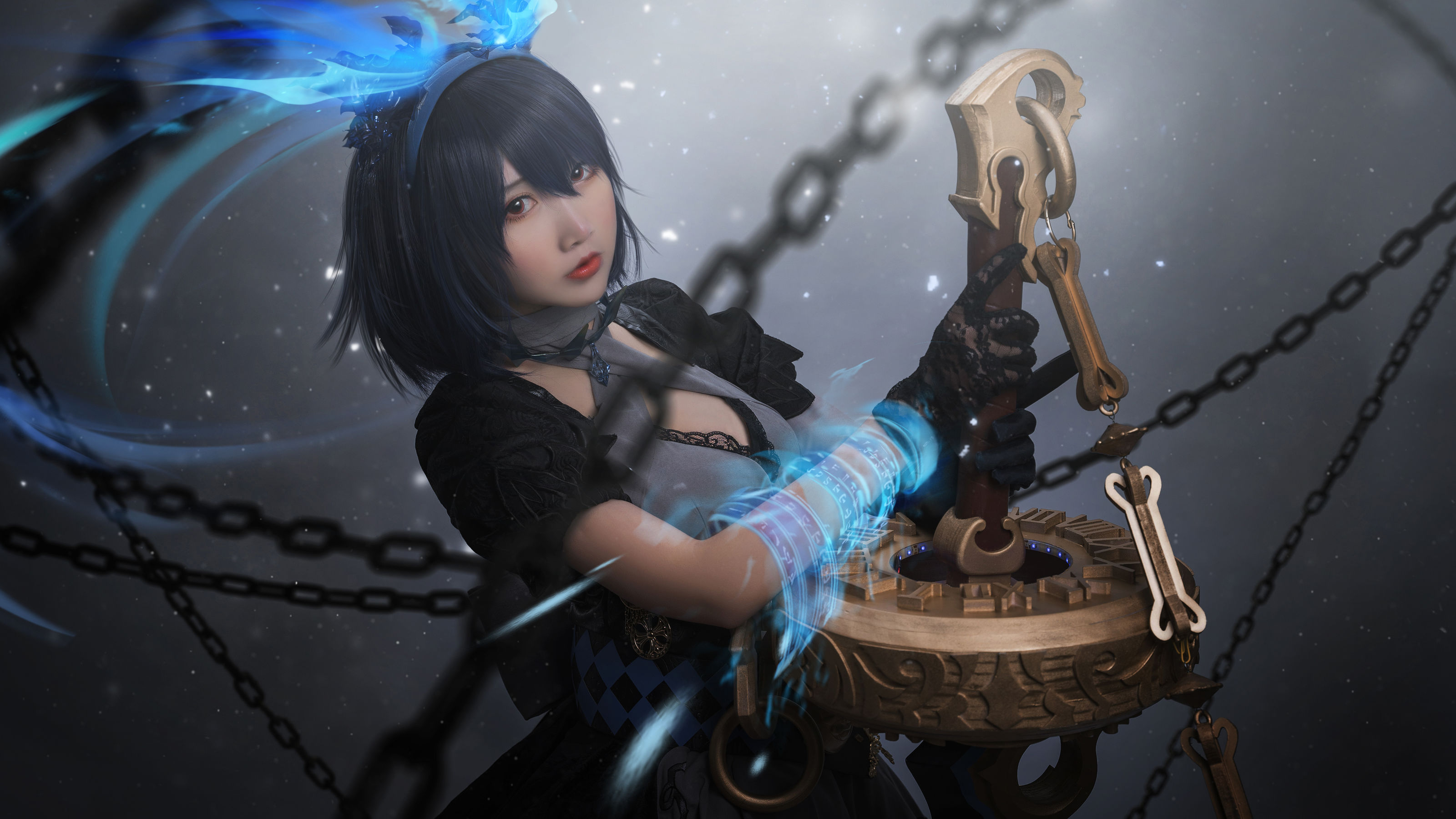 可爱人气Coser面饼仙儿 – 爱丽丝 Cosplay-第17张