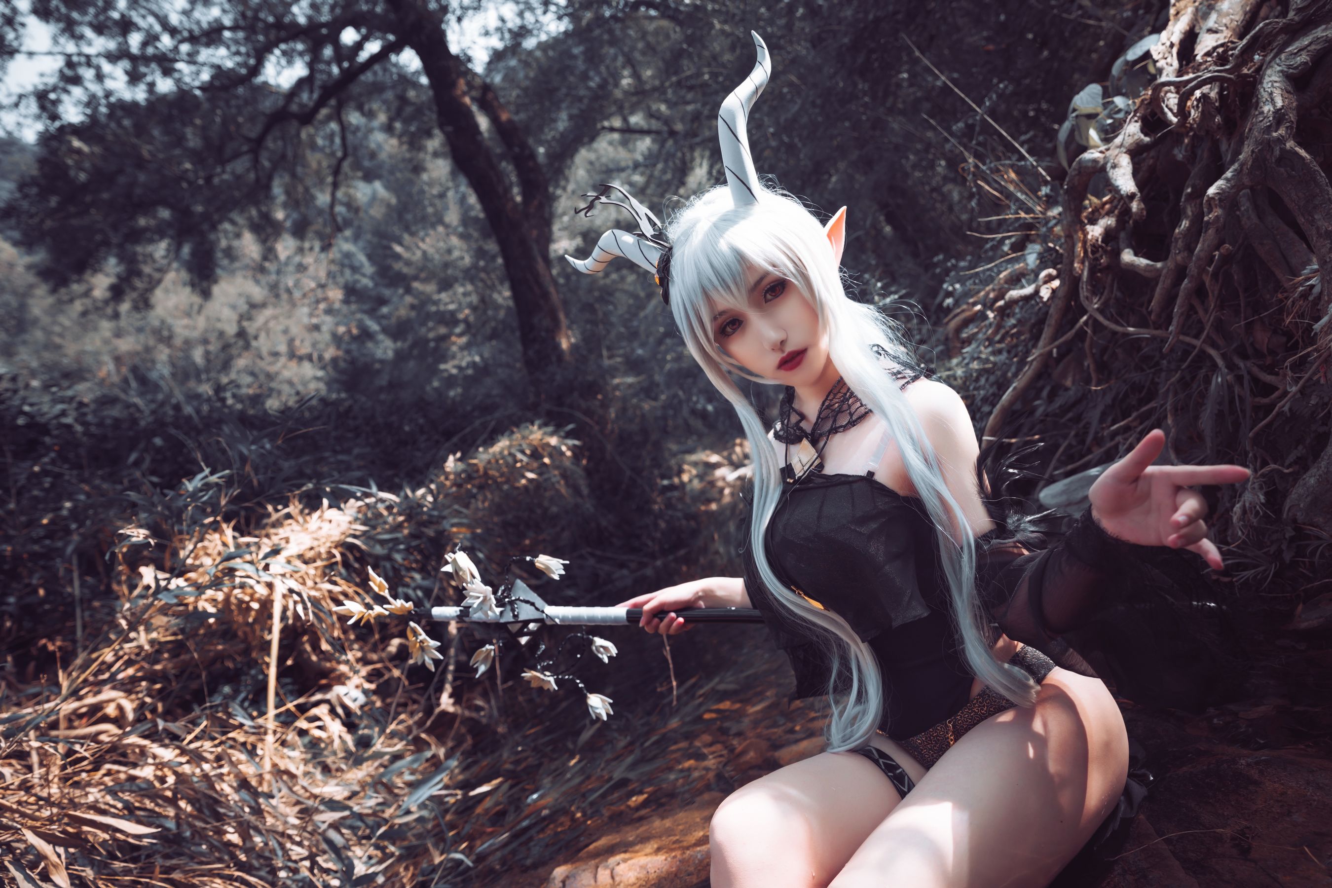 芋圆侑子SJ_ – 闪灵泳装 Cosplay-第1张