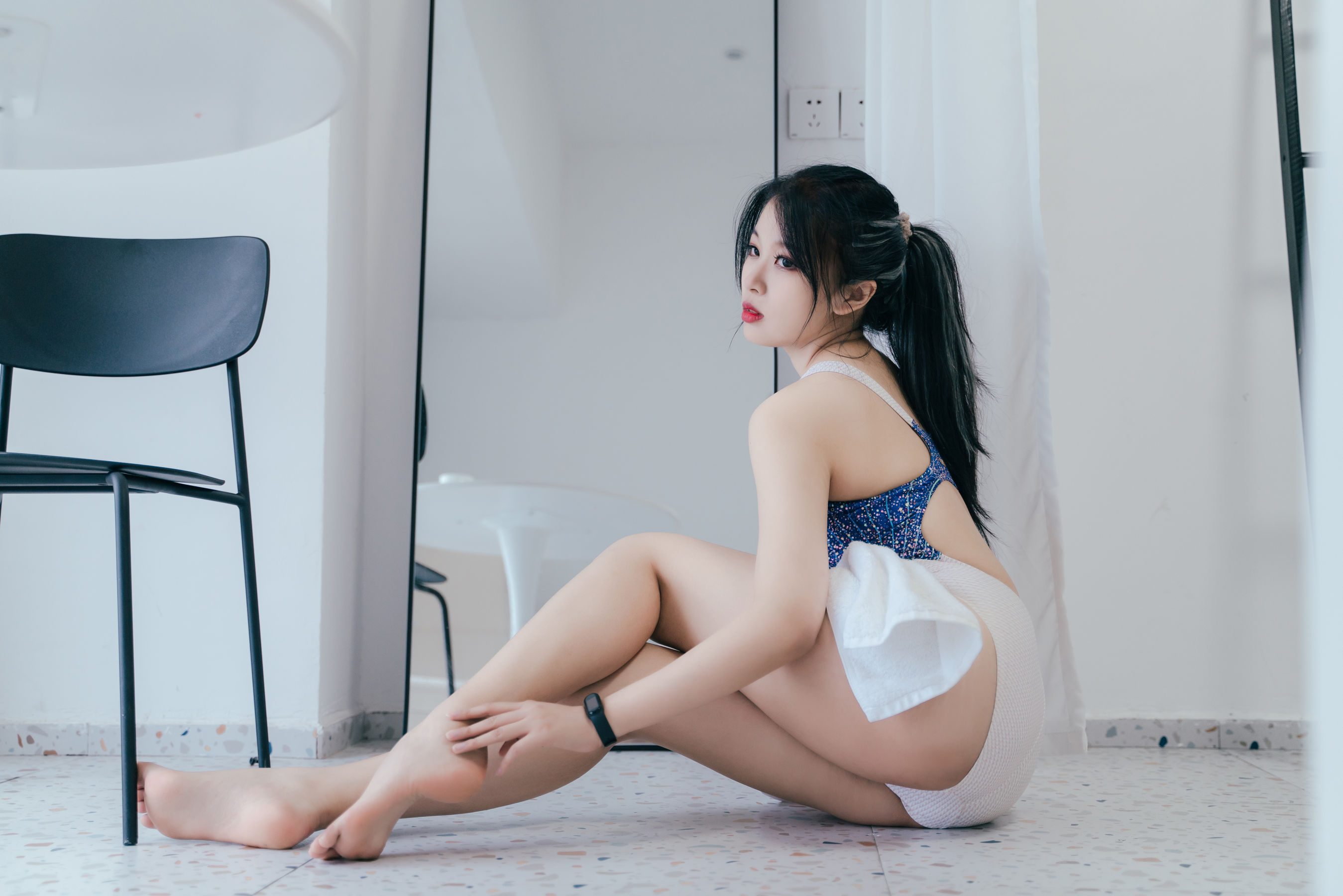 轩萧学姐 – 竞泳 Cosplay-第23张