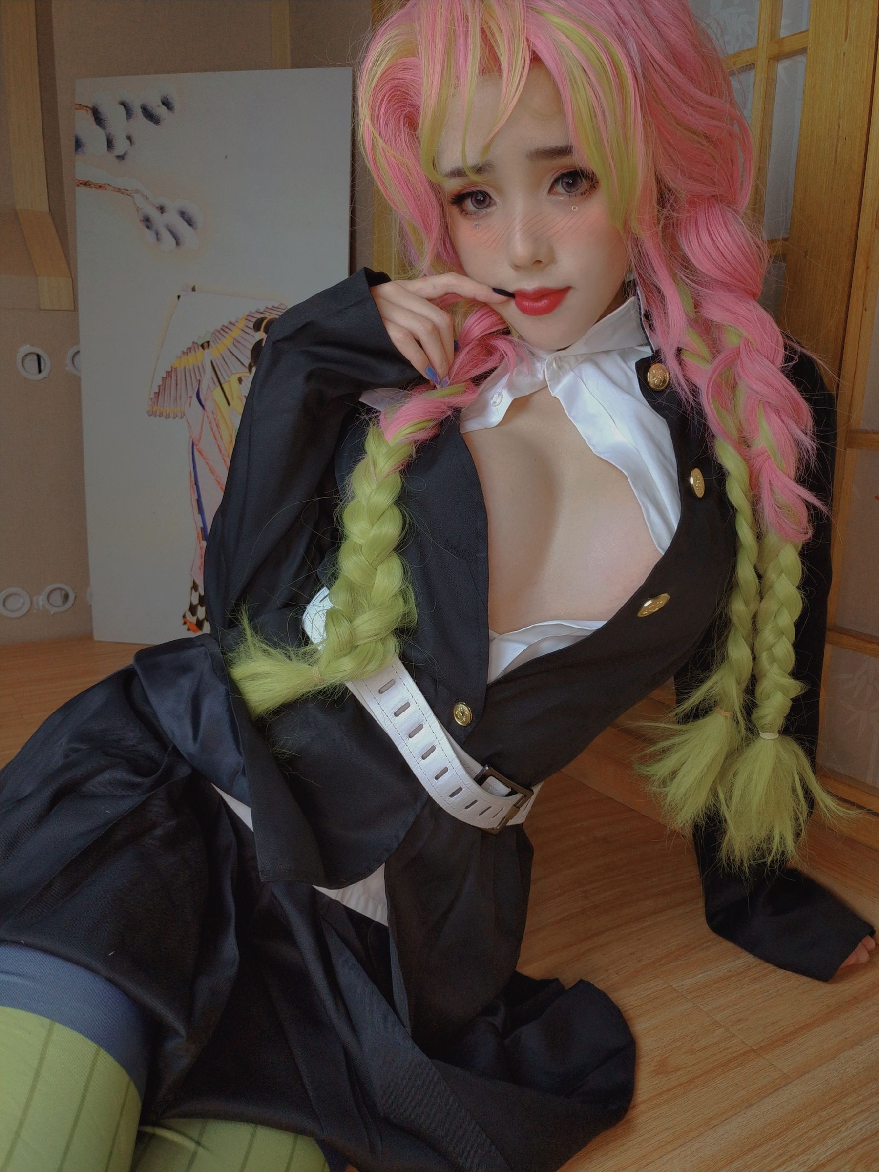 钛合金大粑粑 – 鬼灭之刃 恋柱 Cosplay-第4张
