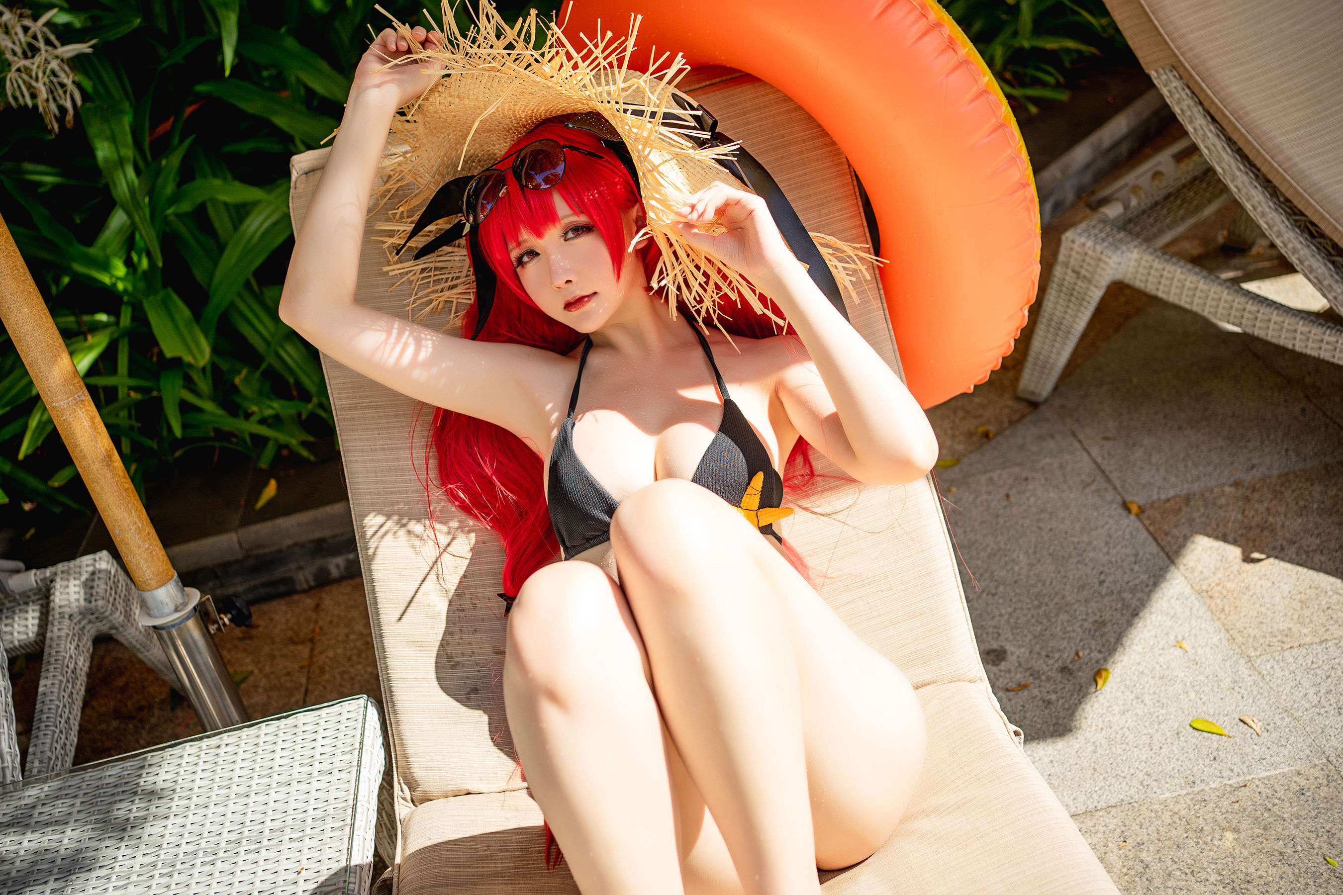 Coser小姐姐星之迟迟 – 鸣夏 火奴鲁鲁 Cosplay-第6张