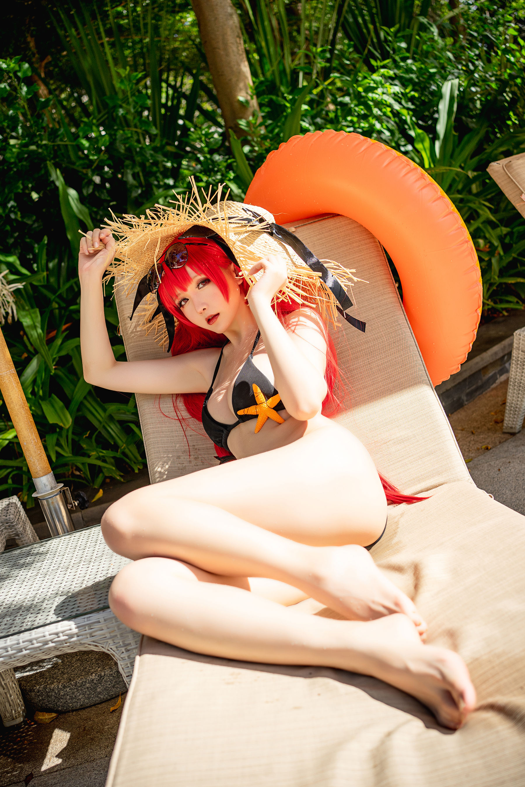 Coser小姐姐星之迟迟 – 鸣夏 火奴鲁鲁 Cosplay-第7张