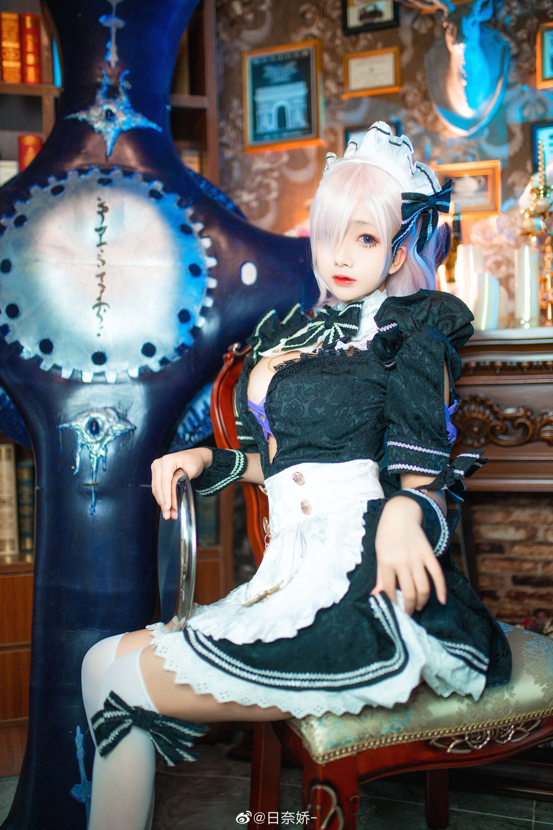 日奈娇 – 玛修+马戏团+女仆 Cosplay-第5张