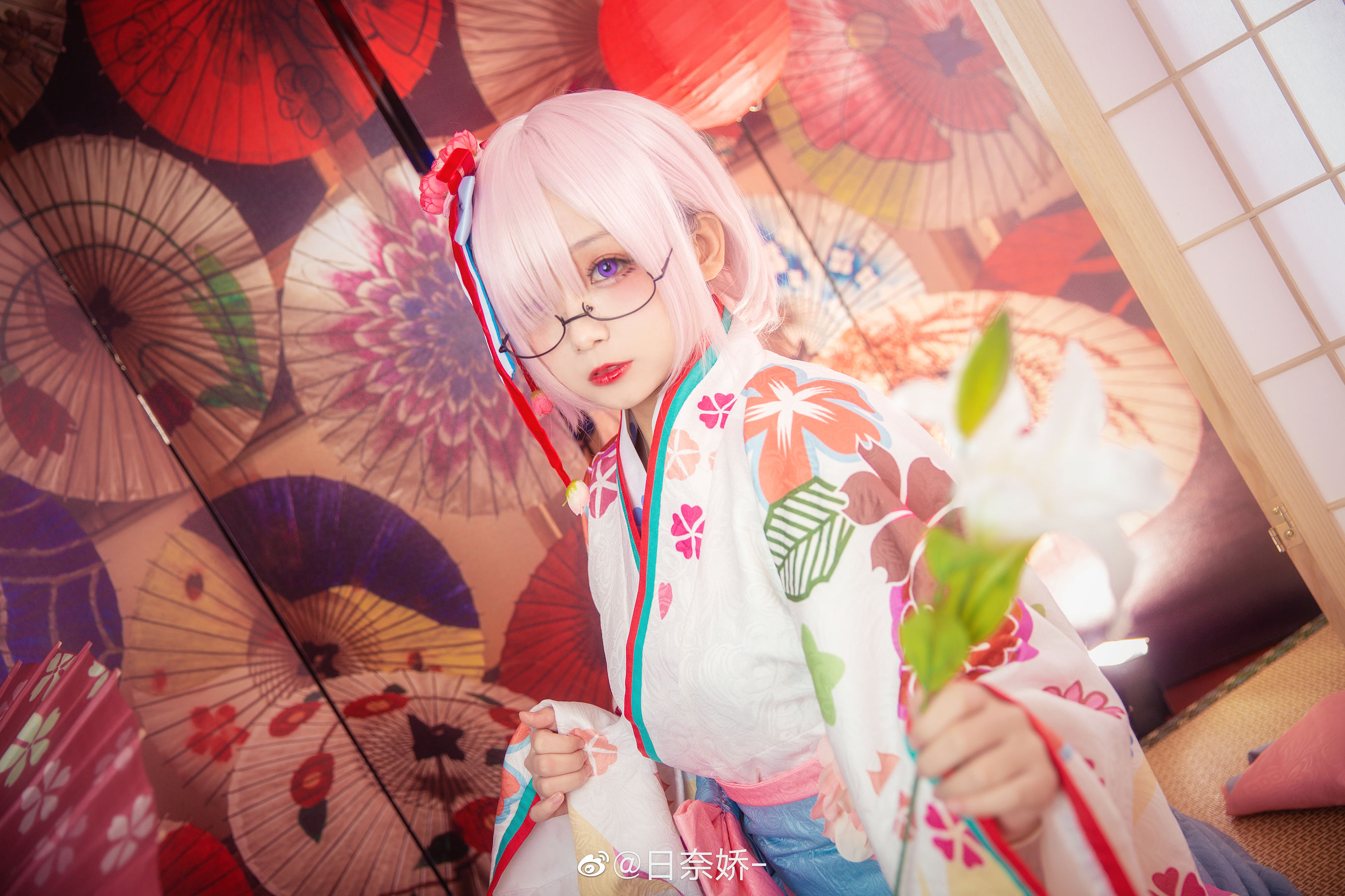 日奈娇 – 玛修+马戏团+女仆 Cosplay-第24张
