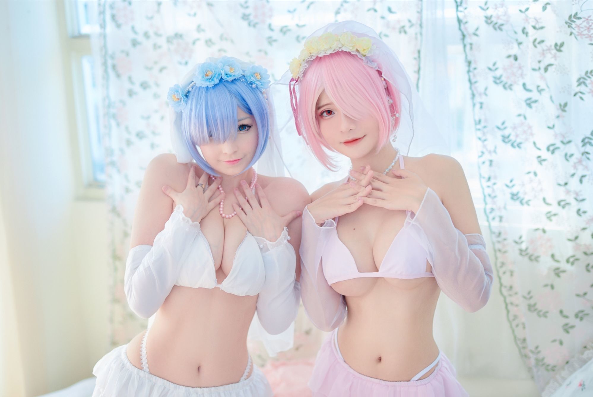 Azami – 蕾姆婚纱 Cosplay-第5张