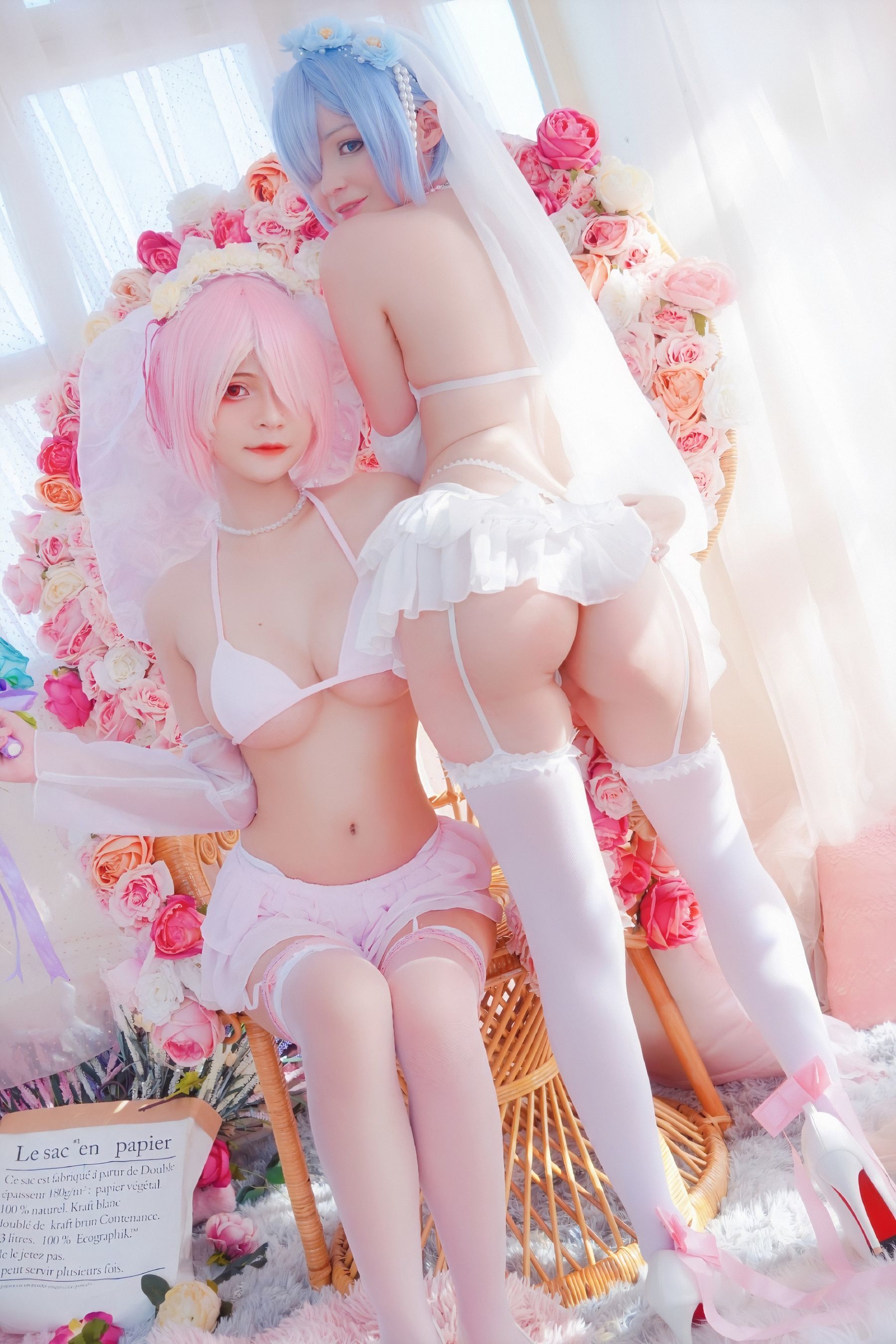 Azami – 蕾姆婚纱 Cosplay-第10张