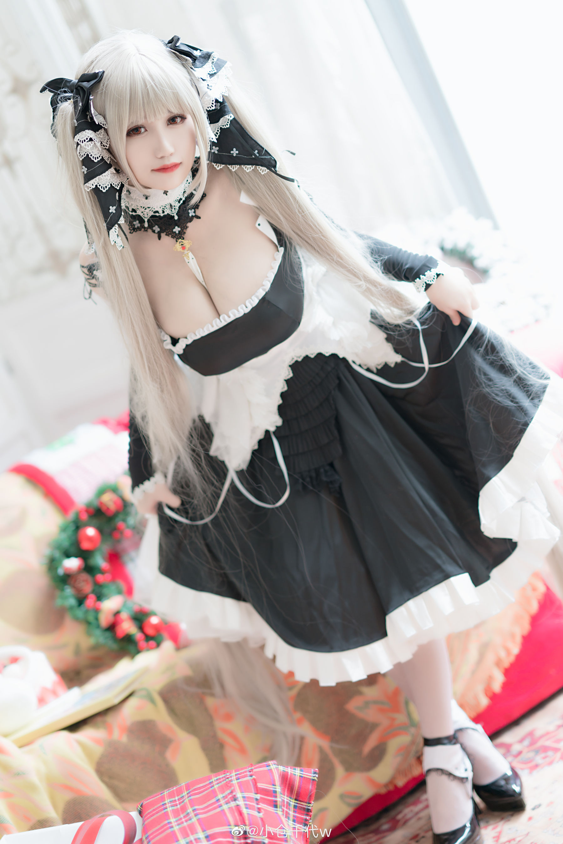 动漫博主小仓千代w – 圣诞 可畏 Cosplay-第3张