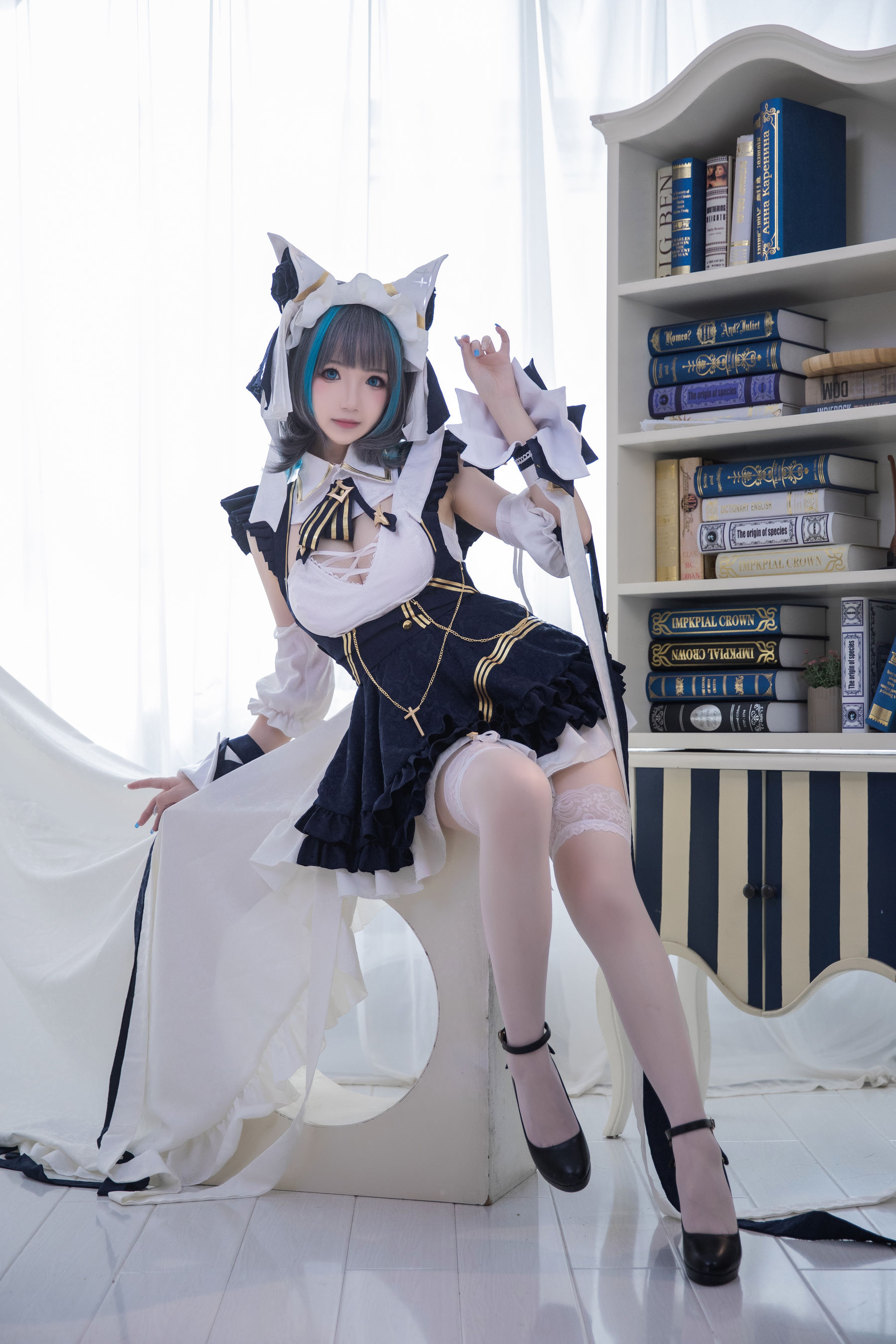动漫博主雪晴Astra – 柴郡 Cosplay-第1张