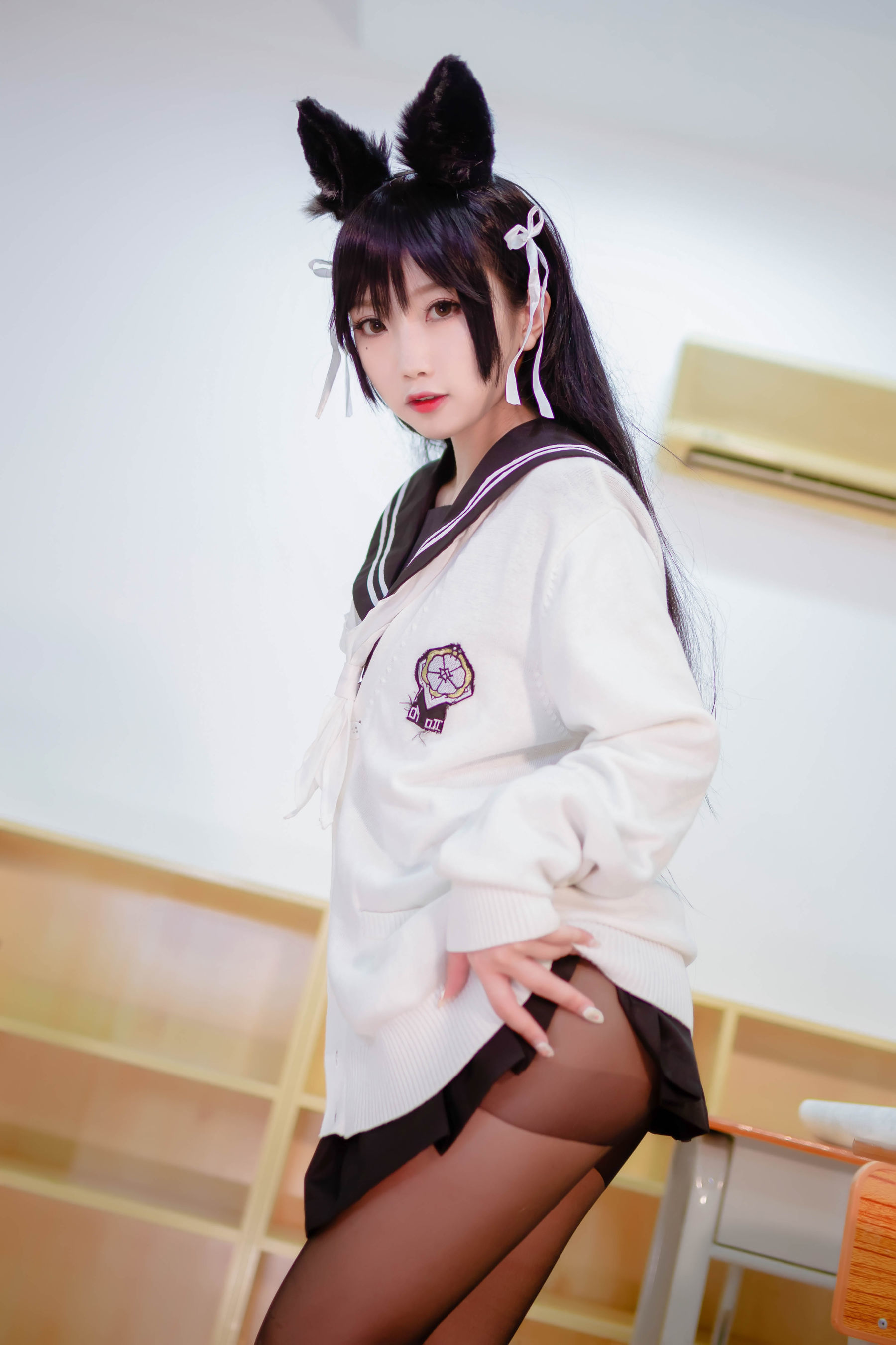[萝莉COS] 鬼畜瑶 – JK制服 Cosplay-第3张