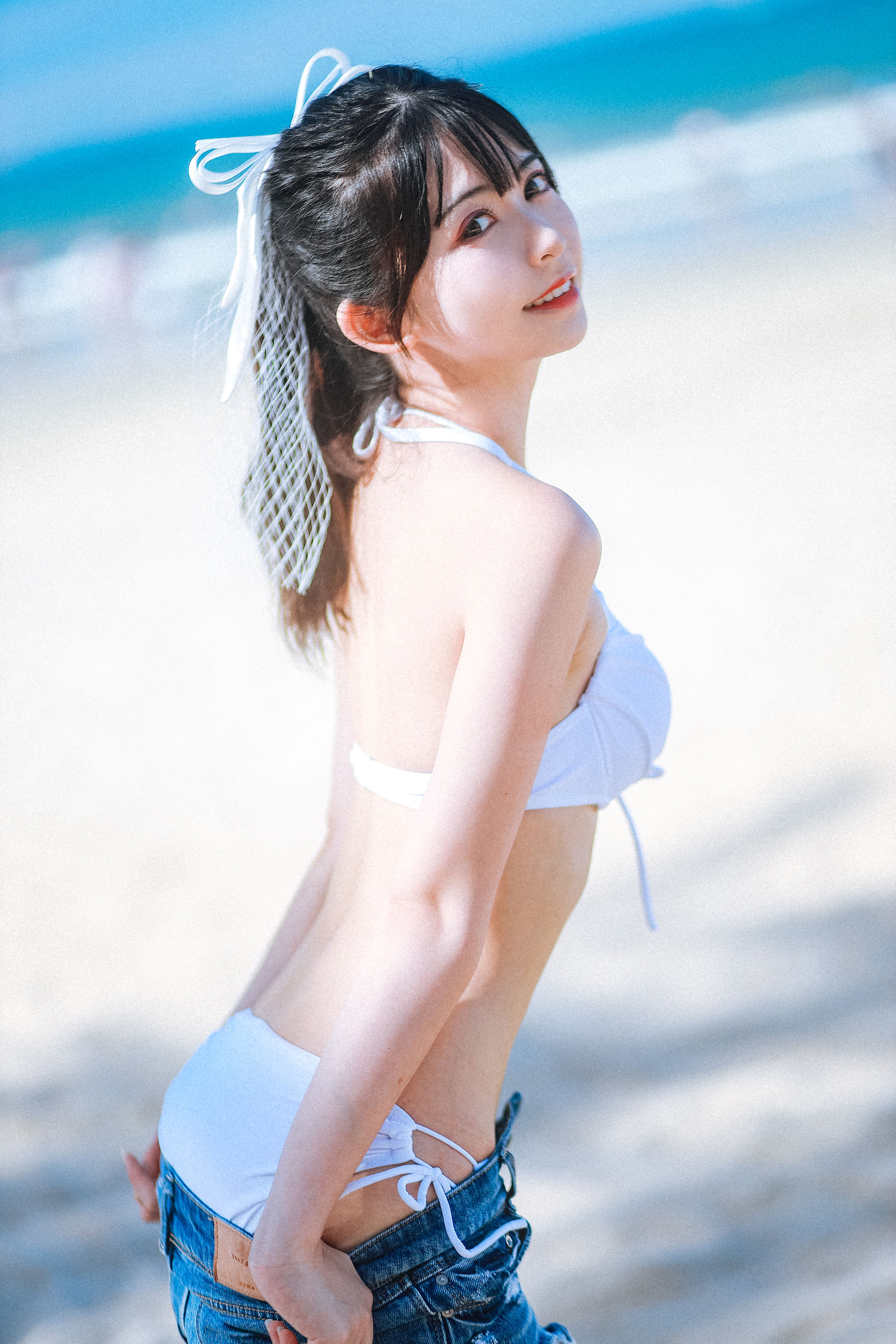 超人气Coser鳗鱼霏儿 – 海边 Cosplay-第2张