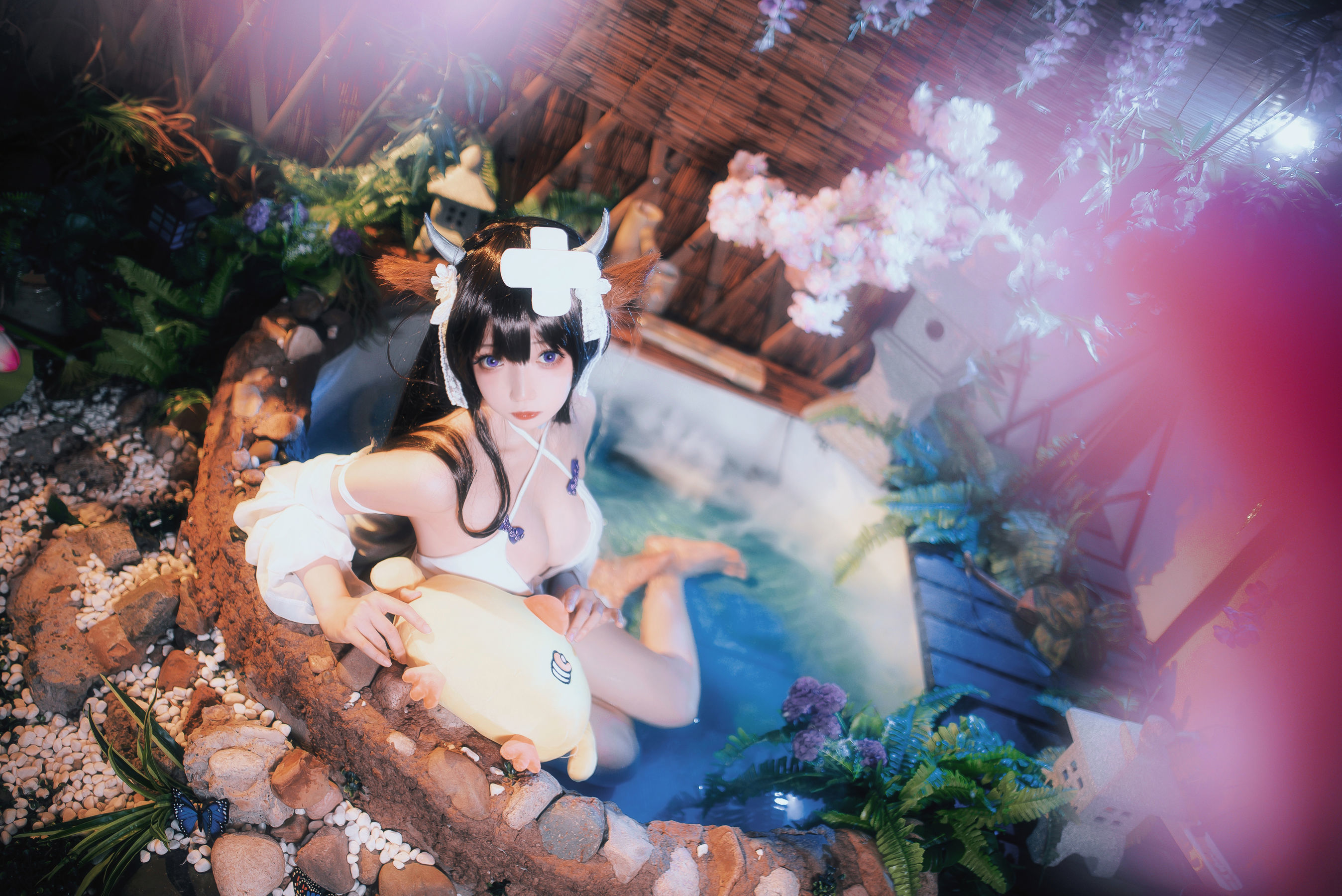 小野寺地瓜 – 小牛泳装 Cosplay-第1张