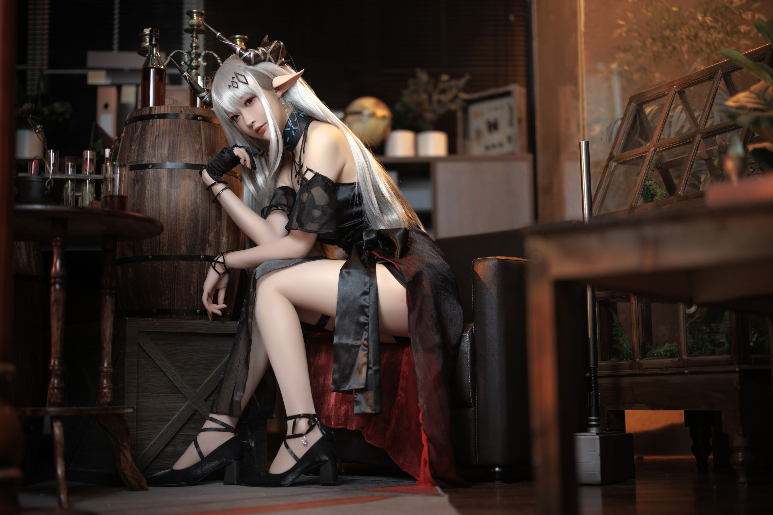 Coser小姐姐南宫 – 泥岩 礼服 Cosplay-第7张