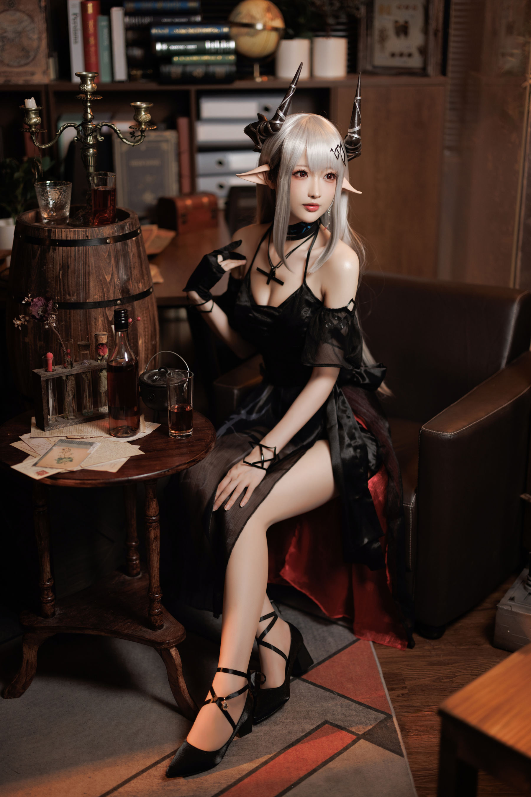 Coser小姐姐南宫 – 泥岩 礼服 Cosplay-第9张