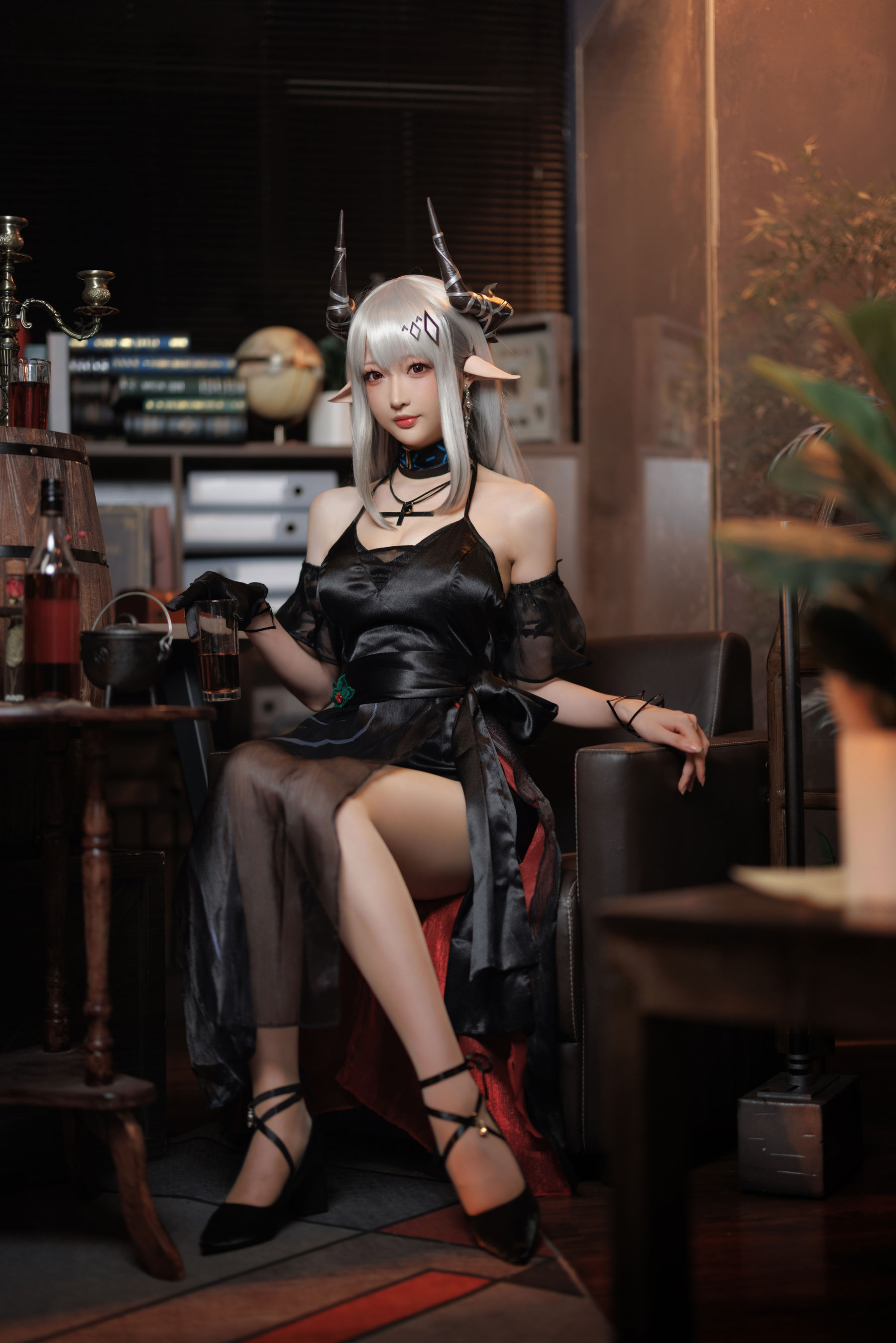 Coser小姐姐南宫 – 泥岩 礼服 Cosplay-第10张