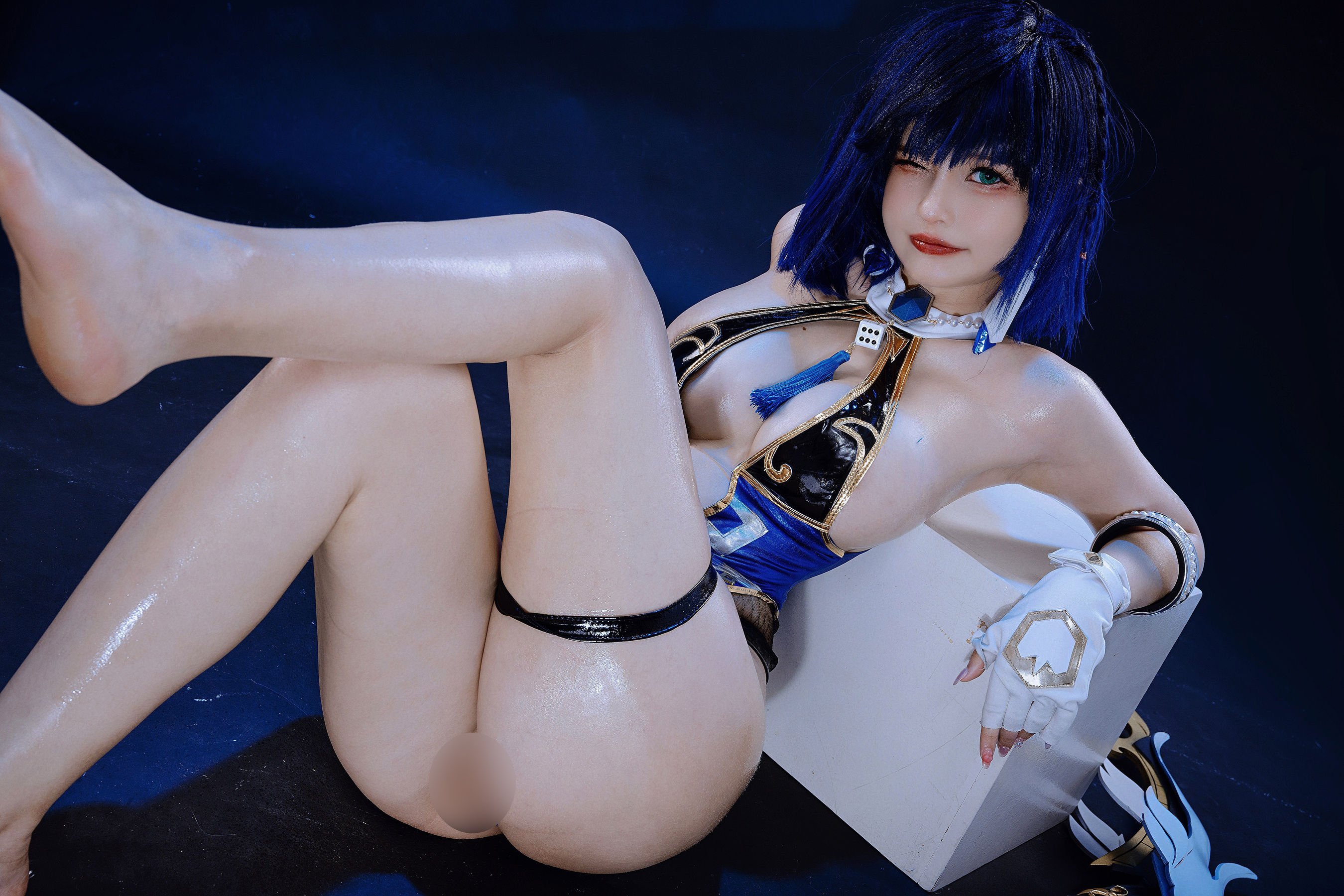 Azami福利 – Yelan Cosplay-第7张
