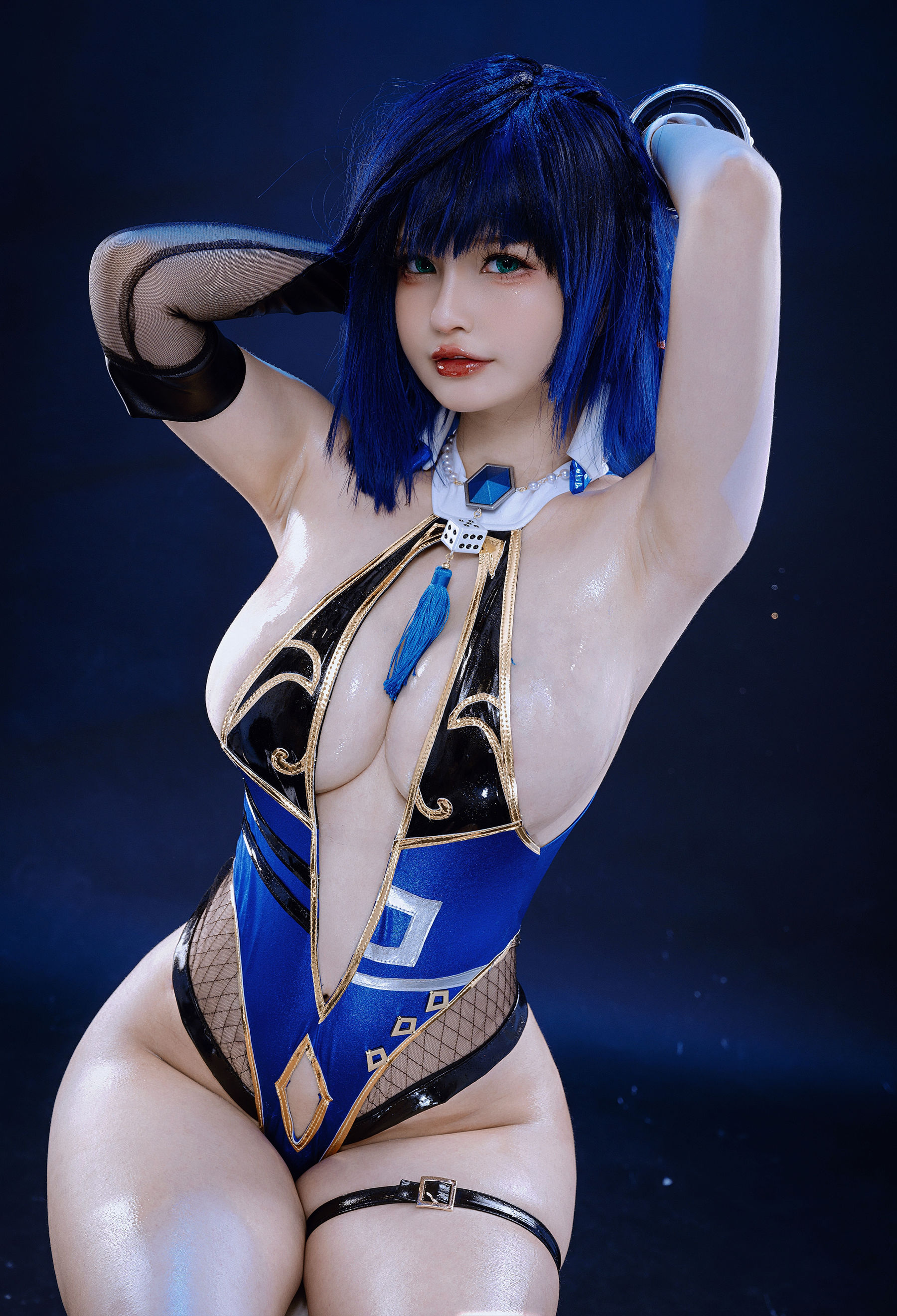 Azami福利 – Yelan Cosplay-第10张