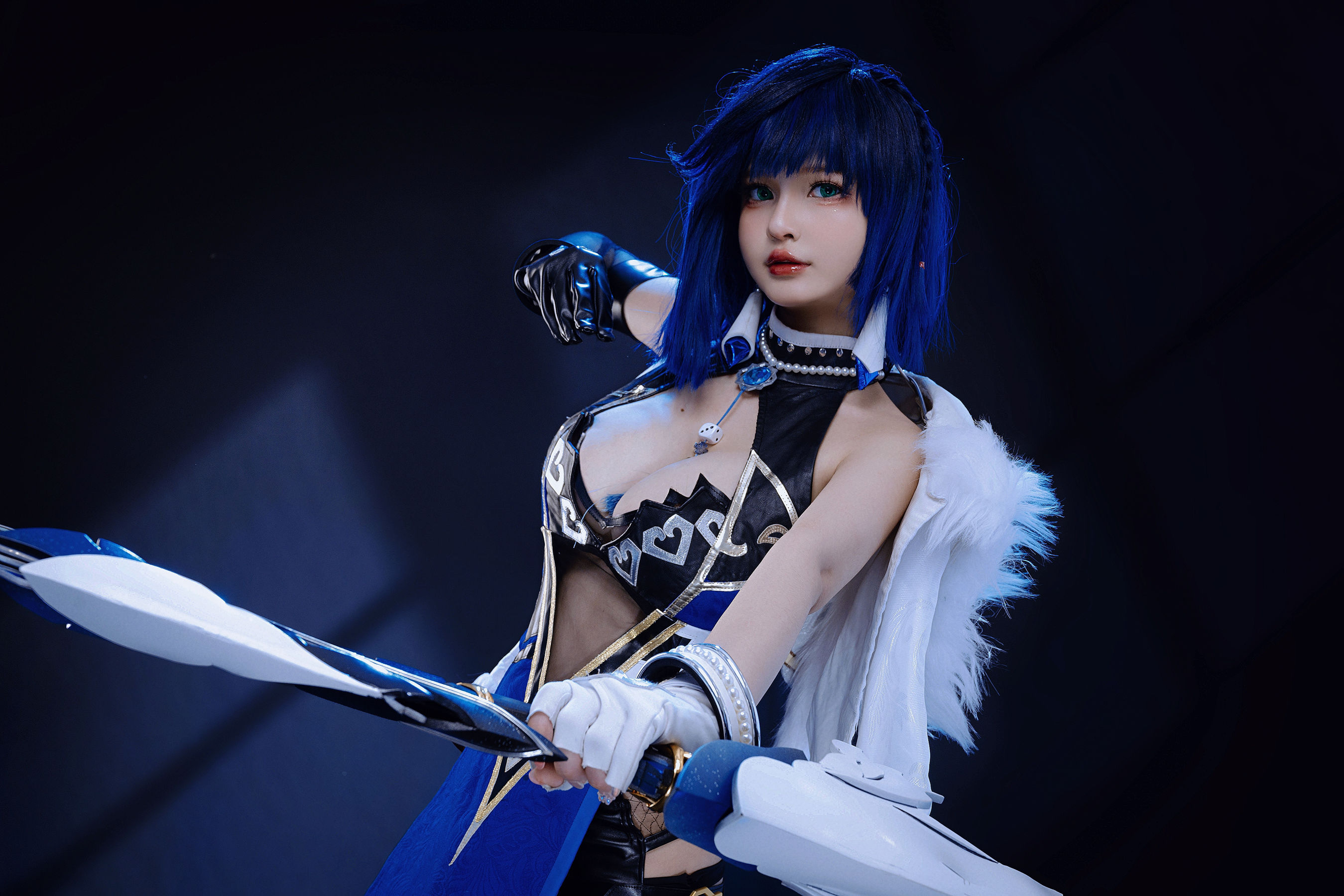 Azami福利 – Yelan Cosplay-第12张