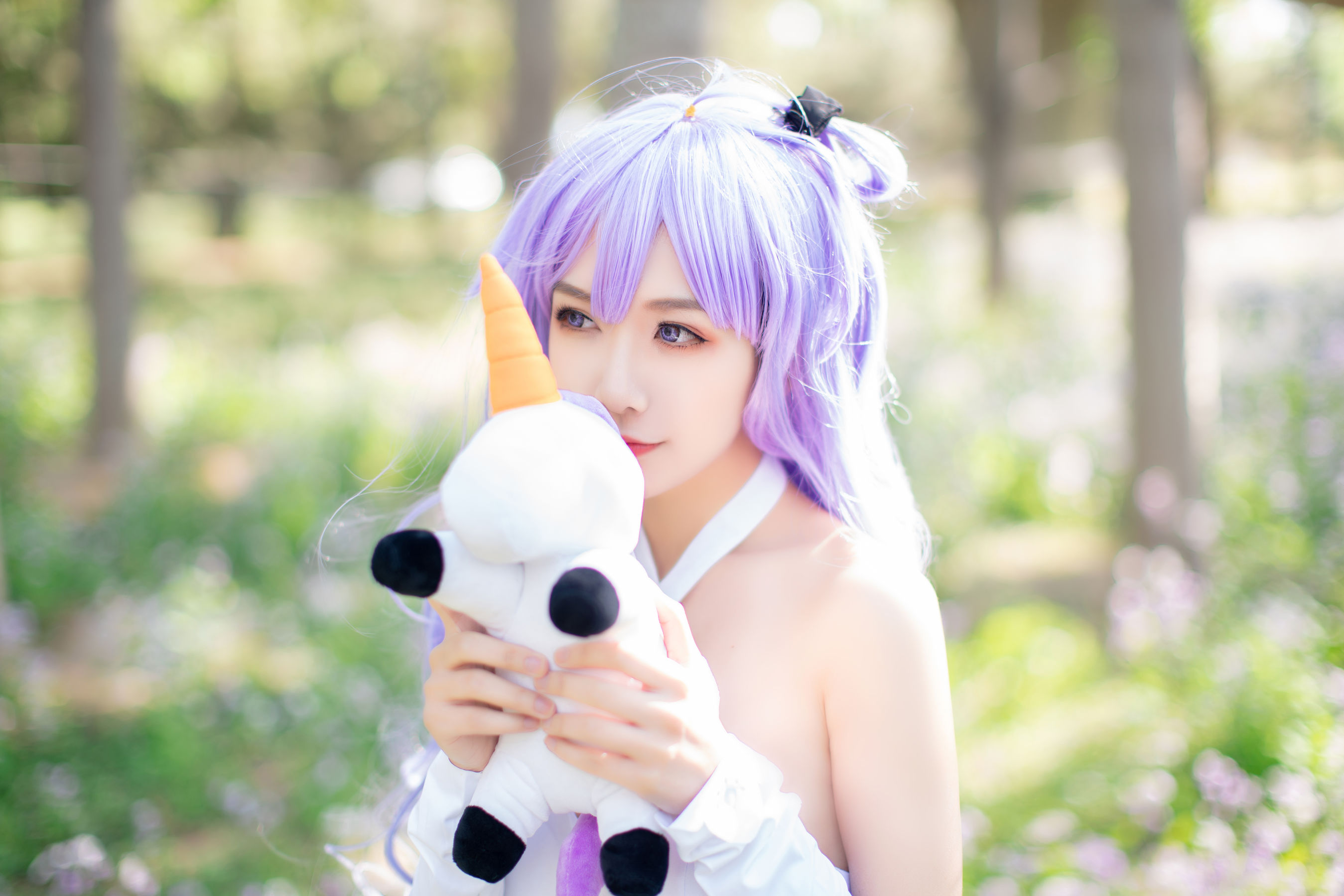 源纱希喵喵喵 – 独角兽 Cosplay-第1张