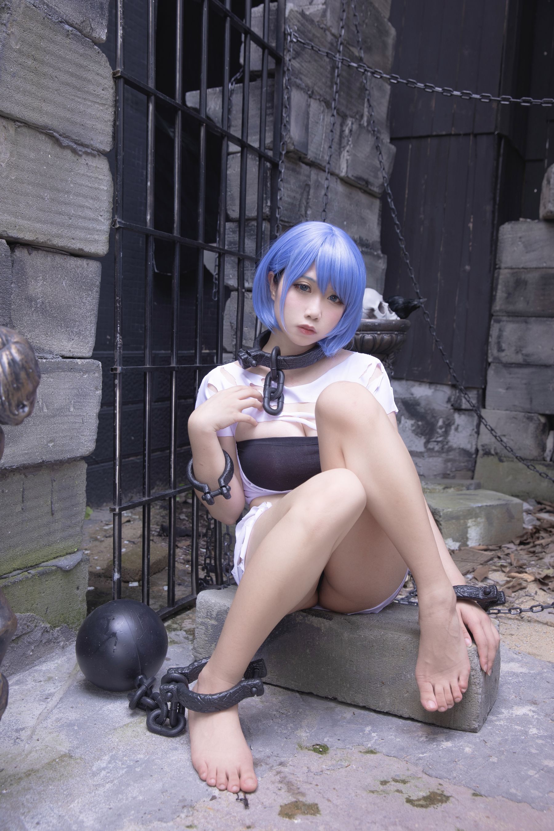 贞子蜜桃 – 碧蓝航线 恰巴耶夫 监狱 Cosplay-第1张