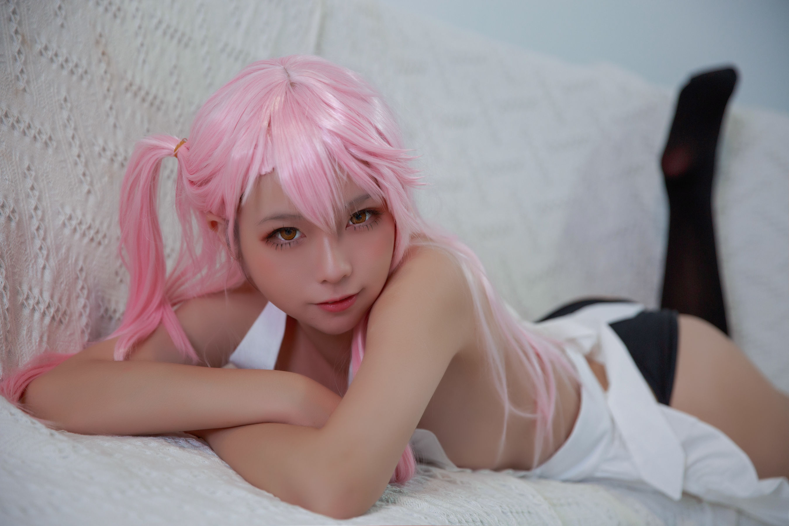 动漫博主G44不会受伤 – 小黑围裙 Cosplay-第18张