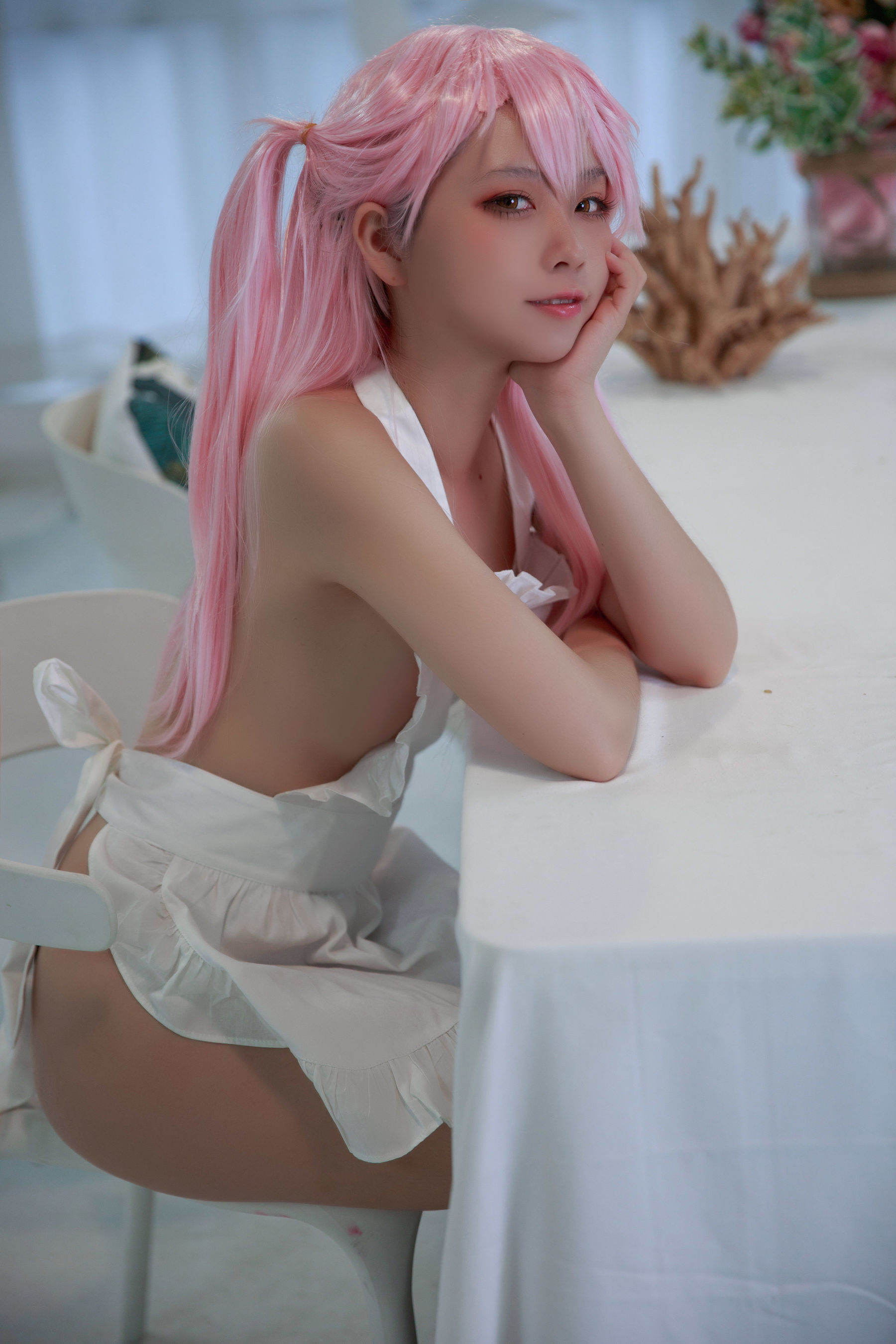 动漫博主G44不会受伤 – 小黑围裙 Cosplay-第20张