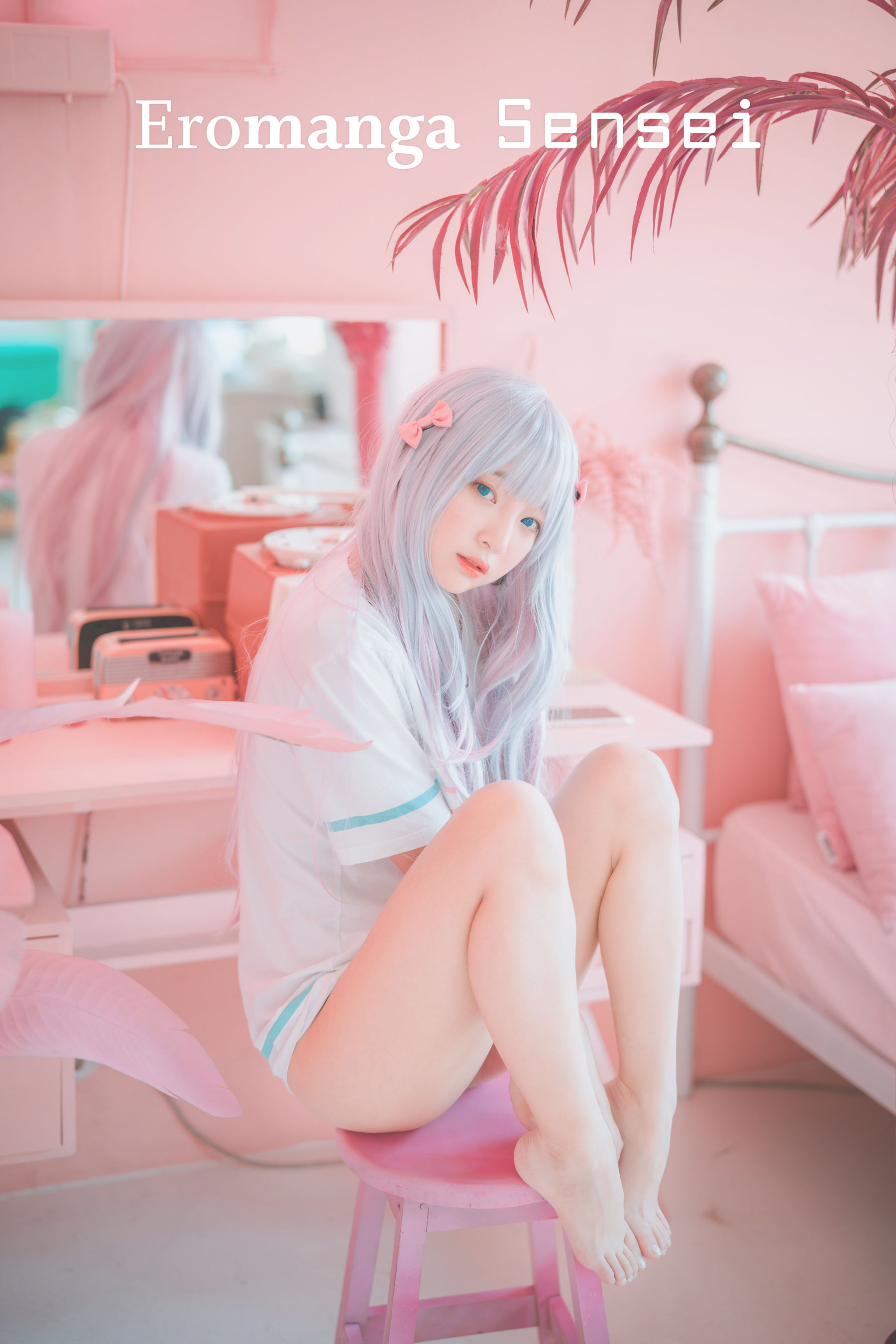 巨乳少女姜仁卿 – Eromanga Sensei Cosplay-第1张