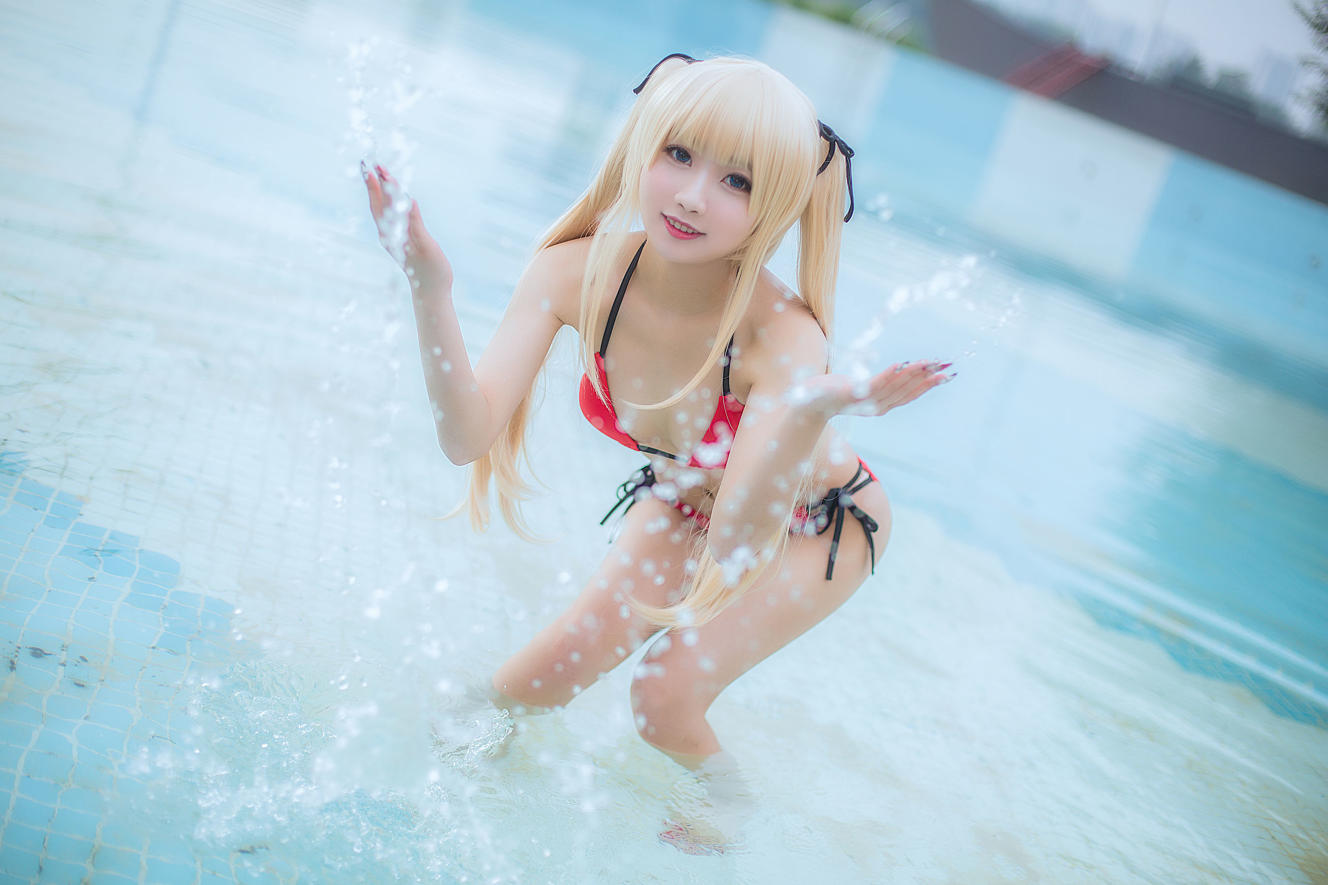 [萝莉COS] 鬼畜瑶 – 泳装魔女 Cosplay-第9张