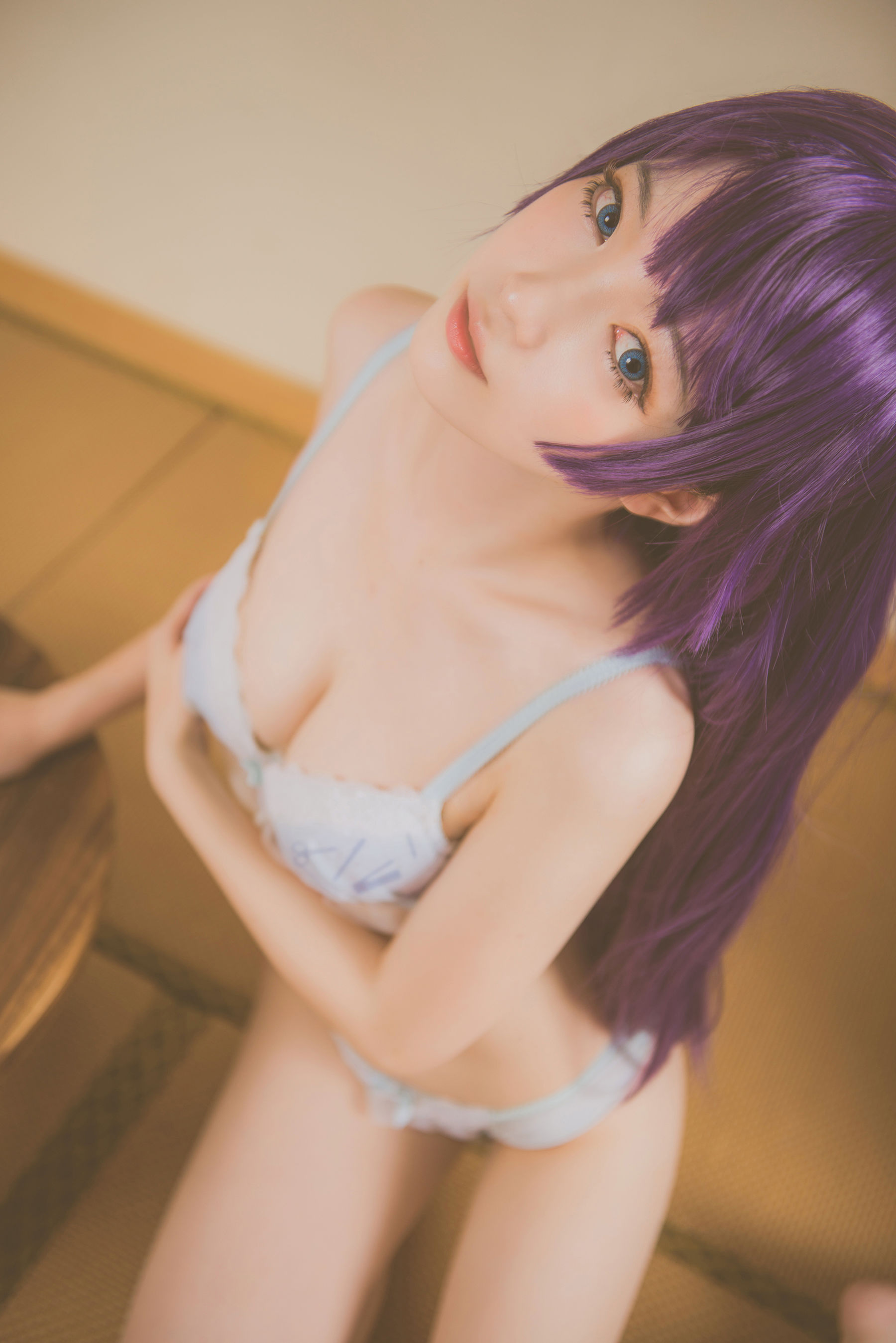 大胸萌妹妖少you1 – 战场原黑仪 Cosplay-第10张