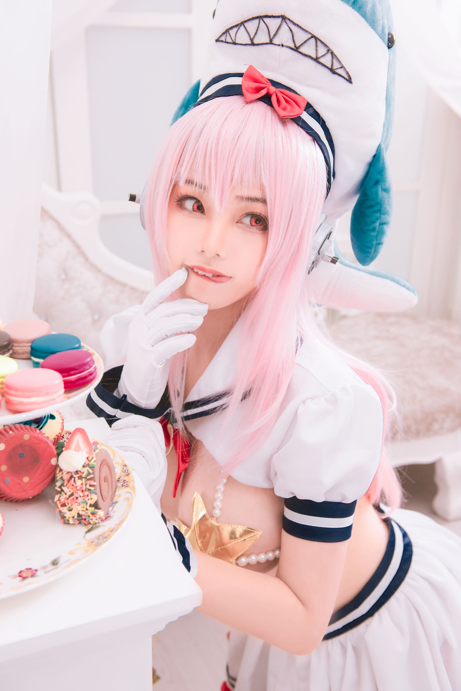 [Cosplay写真] 萌系小姐姐蜜汁猫裘 – 索尼子双鱼座 Cosplay-第1张