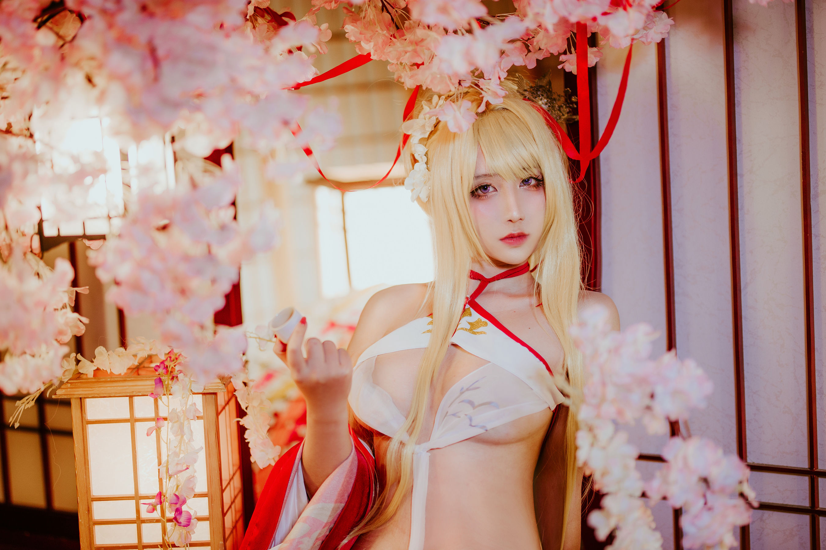 动漫博主九曲Jean – 光荣新春和服 Cosplay-第1张