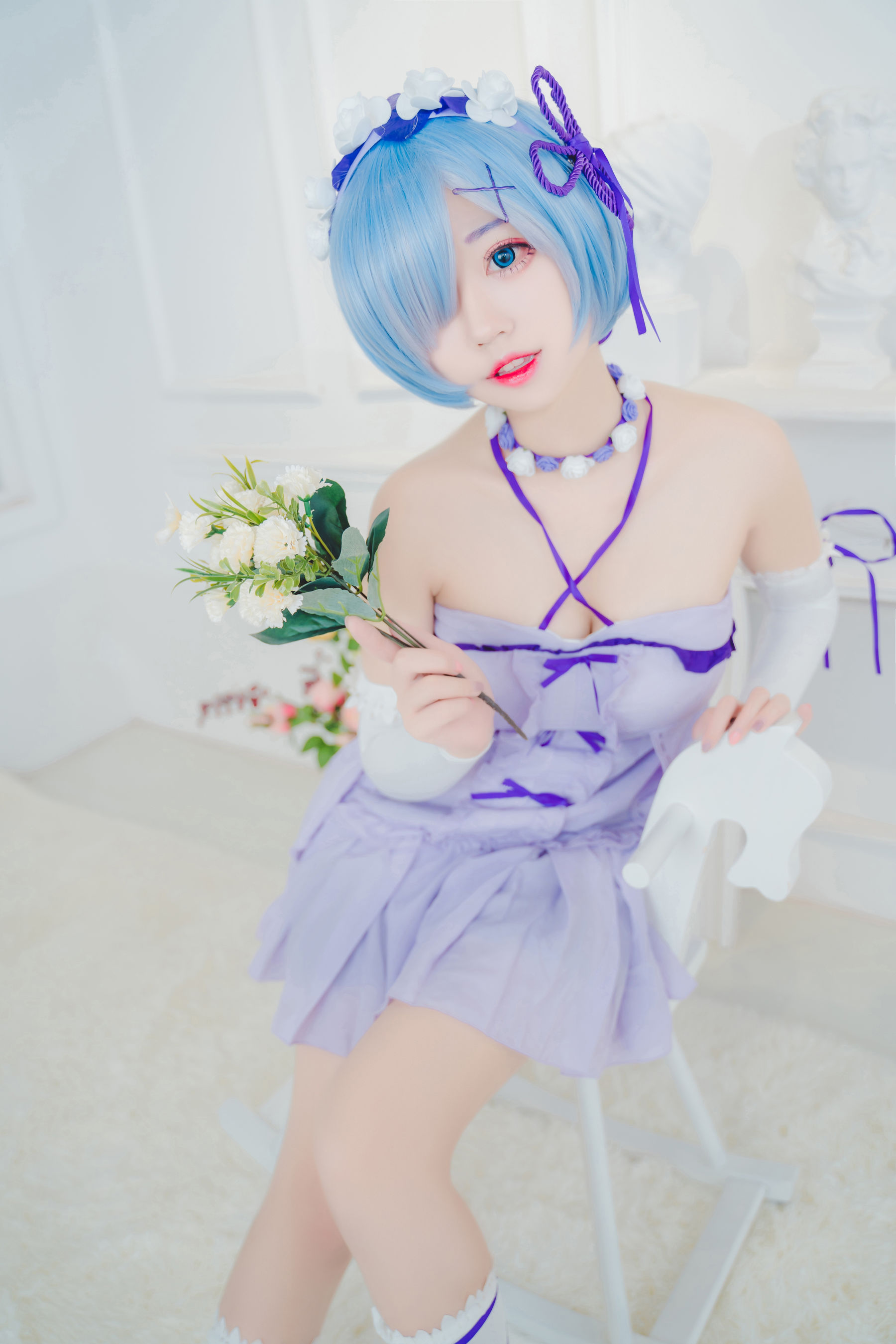 猫君君MaoJun – 雷姆生日 Cosplay-第8张