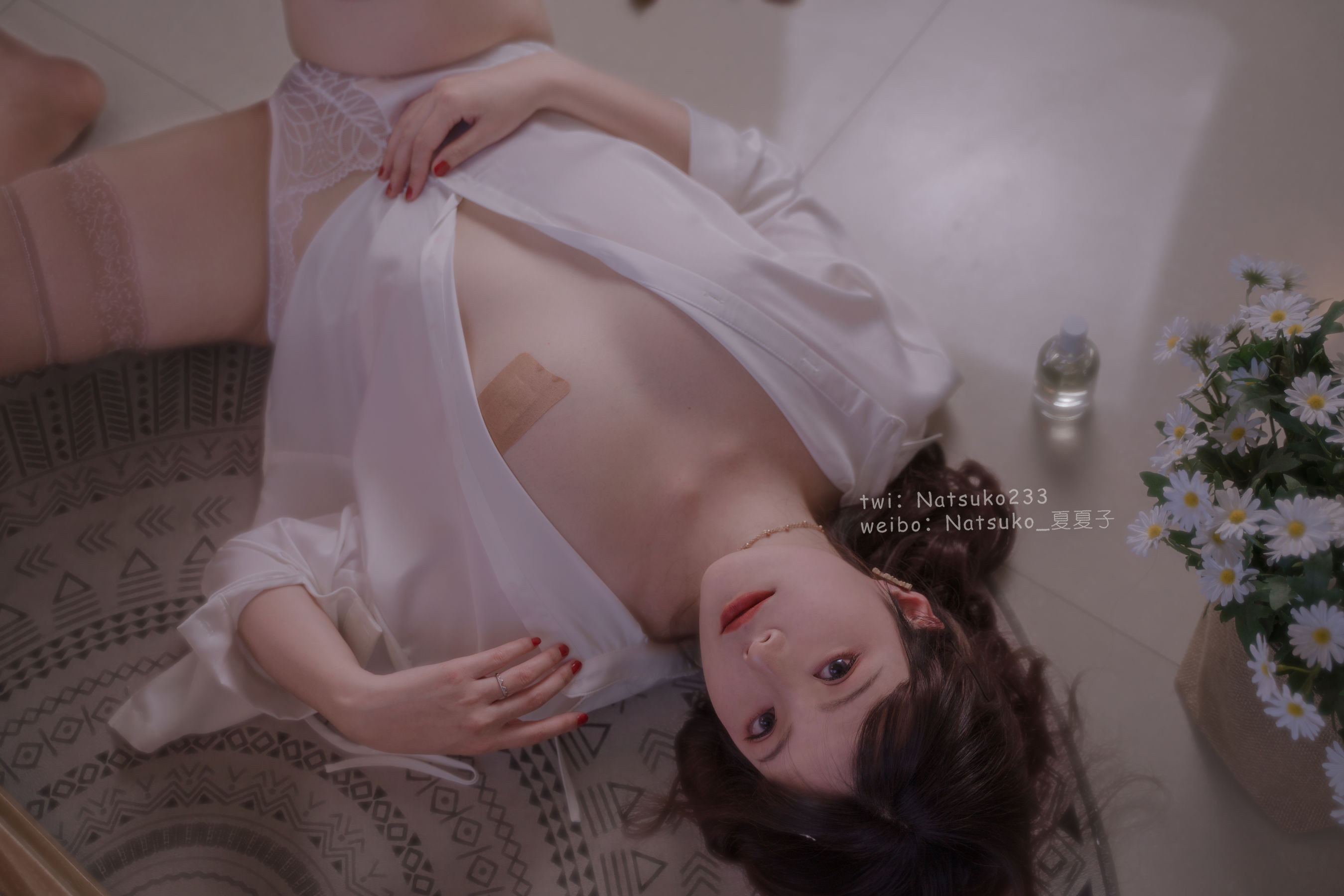 Natsuko夏夏子 – 男友衬衫 Cosplay-第4张