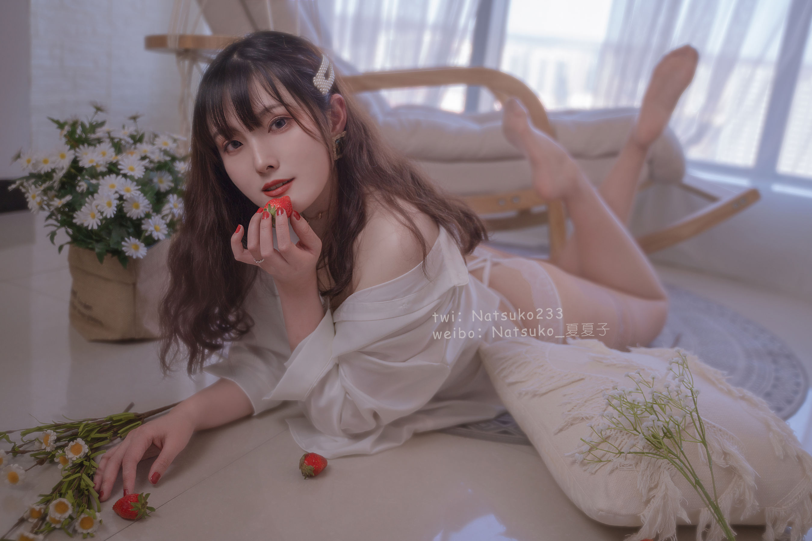 Natsuko夏夏子 – 男友衬衫 Cosplay-第7张