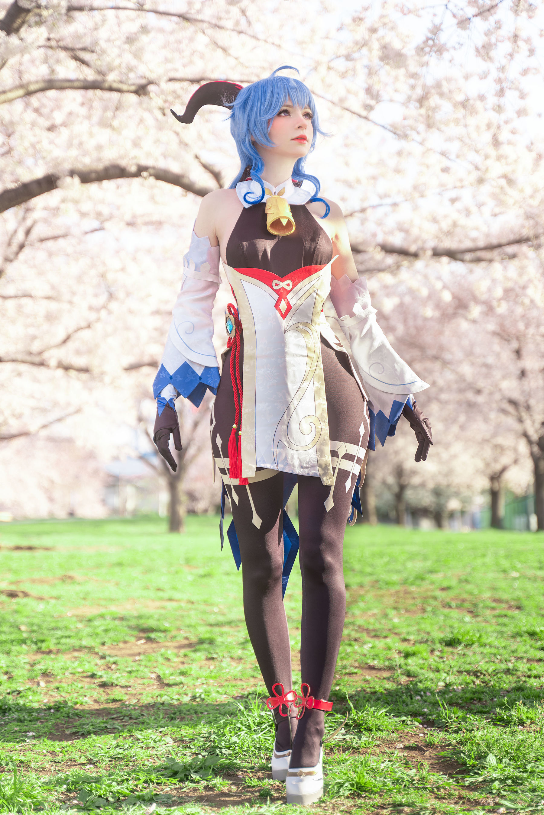 Peach milky – Ganyu Cosplay-第2张