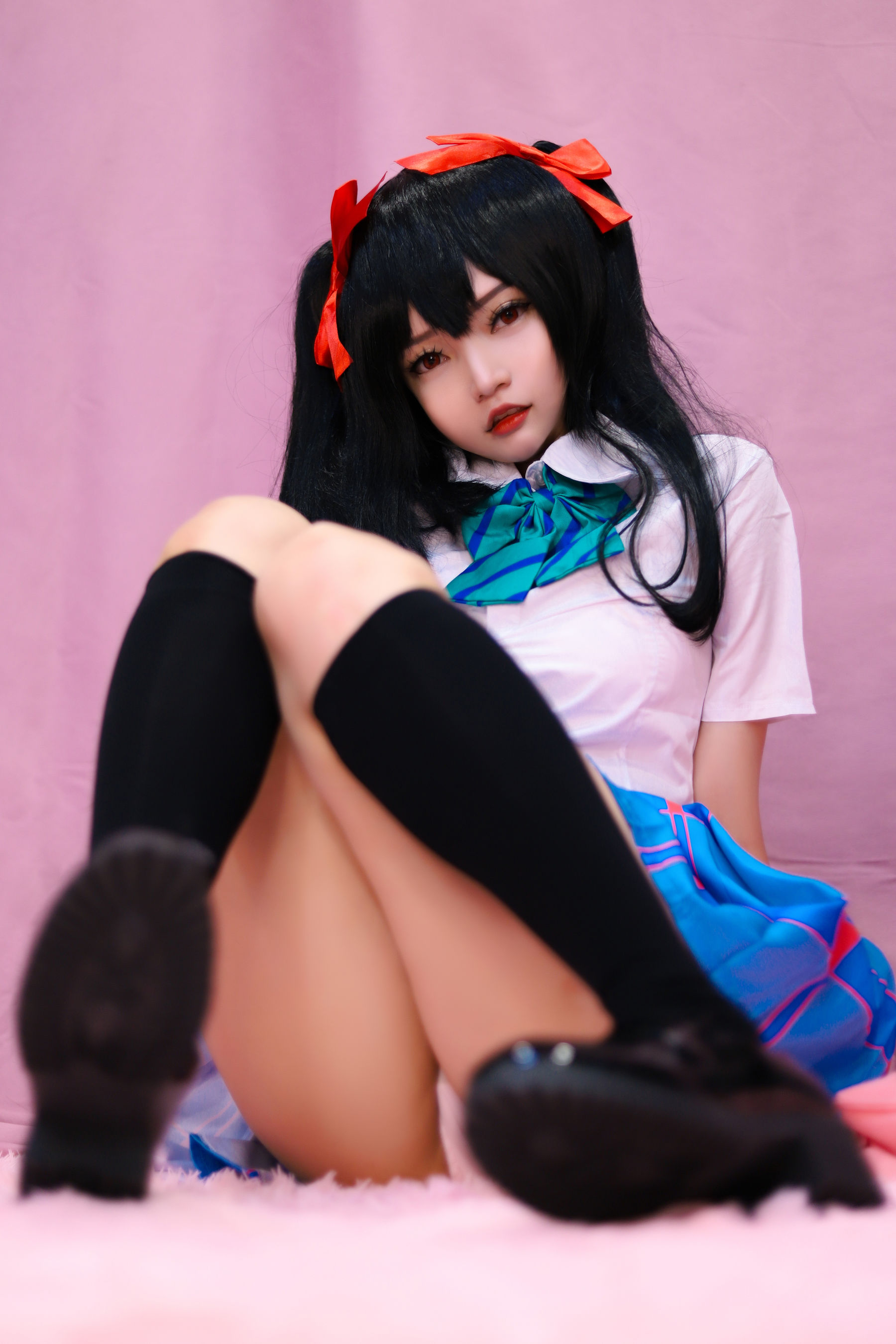 Coser小姐姐Potato Godzilla – Nico Yazawa Cosplay-第4张
