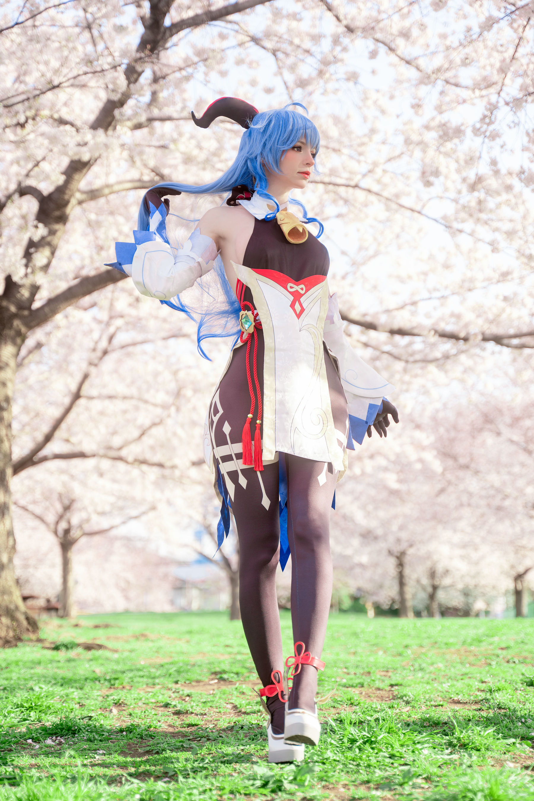 Peach milky – Ganyu Cosplay-第6张