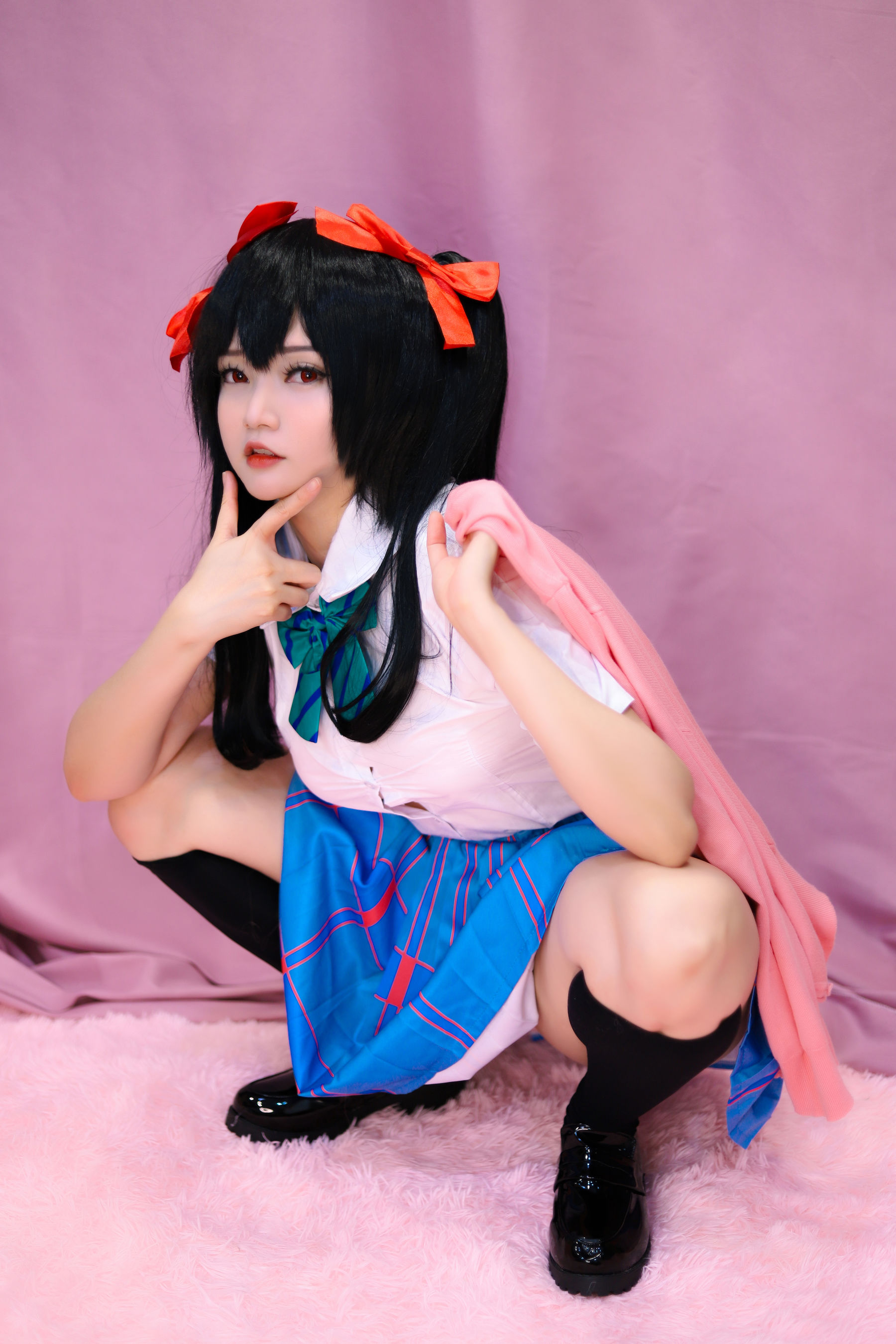 Coser小姐姐Potato Godzilla – Nico Yazawa Cosplay-第8张