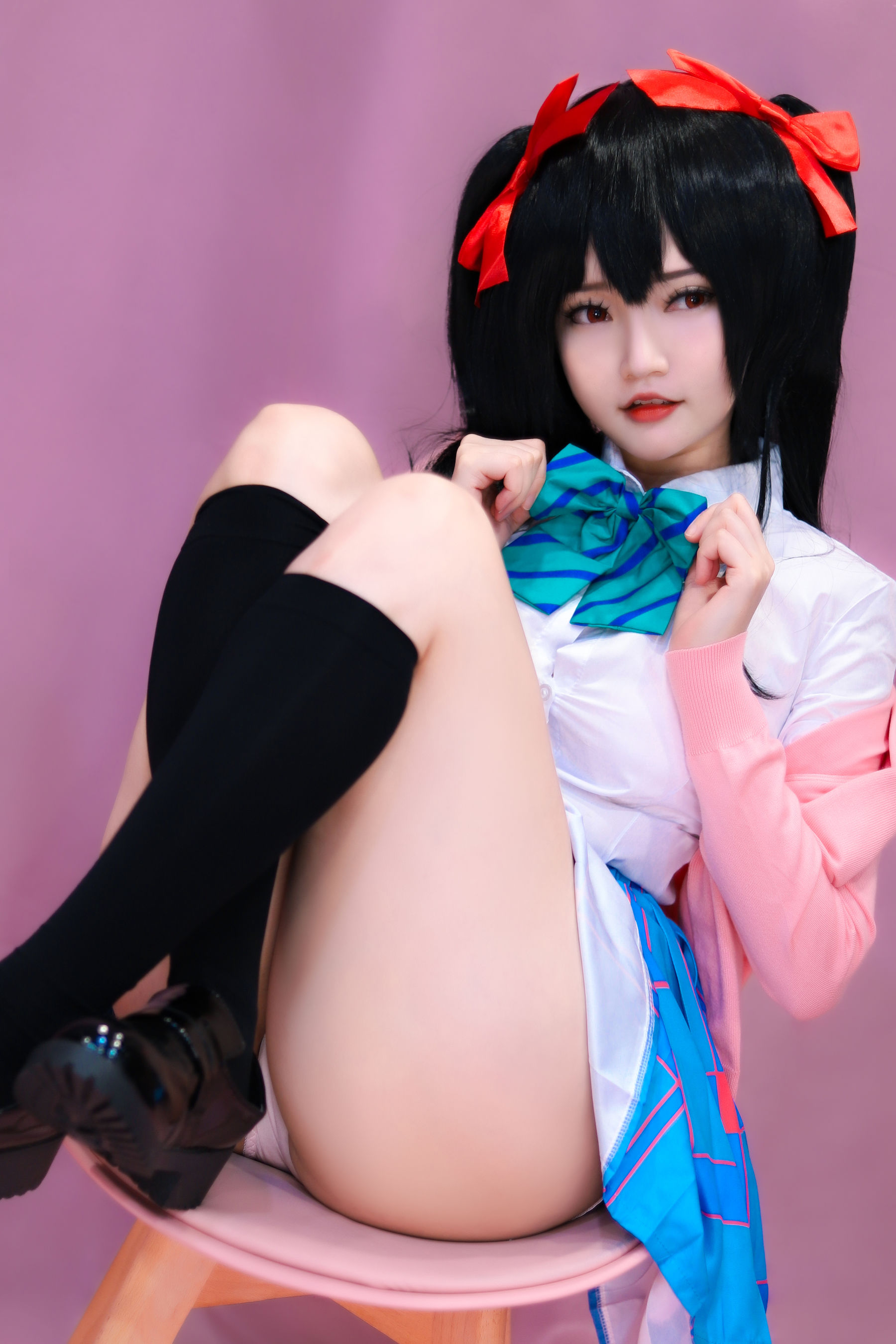 Coser小姐姐Potato Godzilla – Nico Yazawa Cosplay-第13张