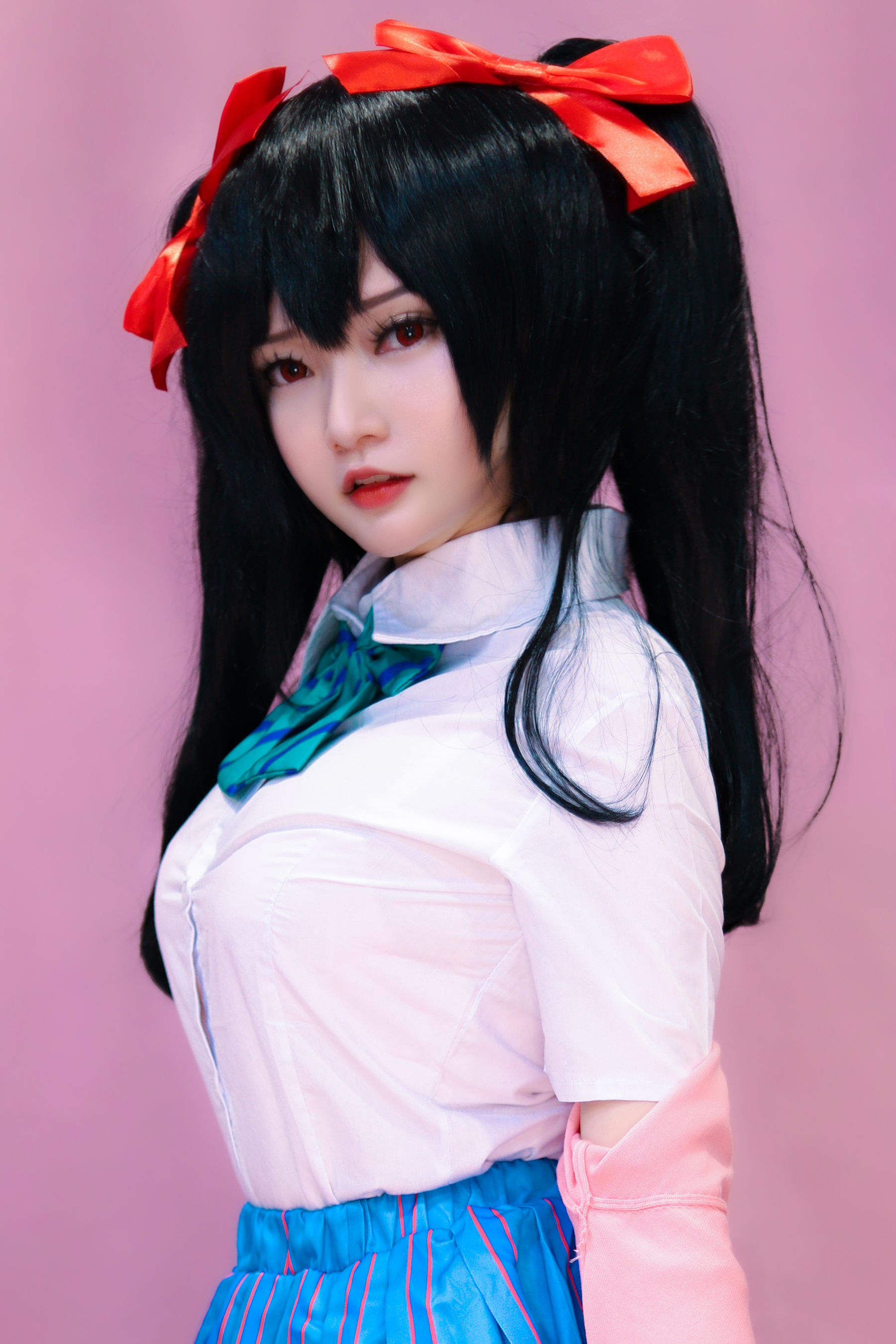 Coser小姐姐Potato Godzilla – Nico Yazawa Cosplay-第14张