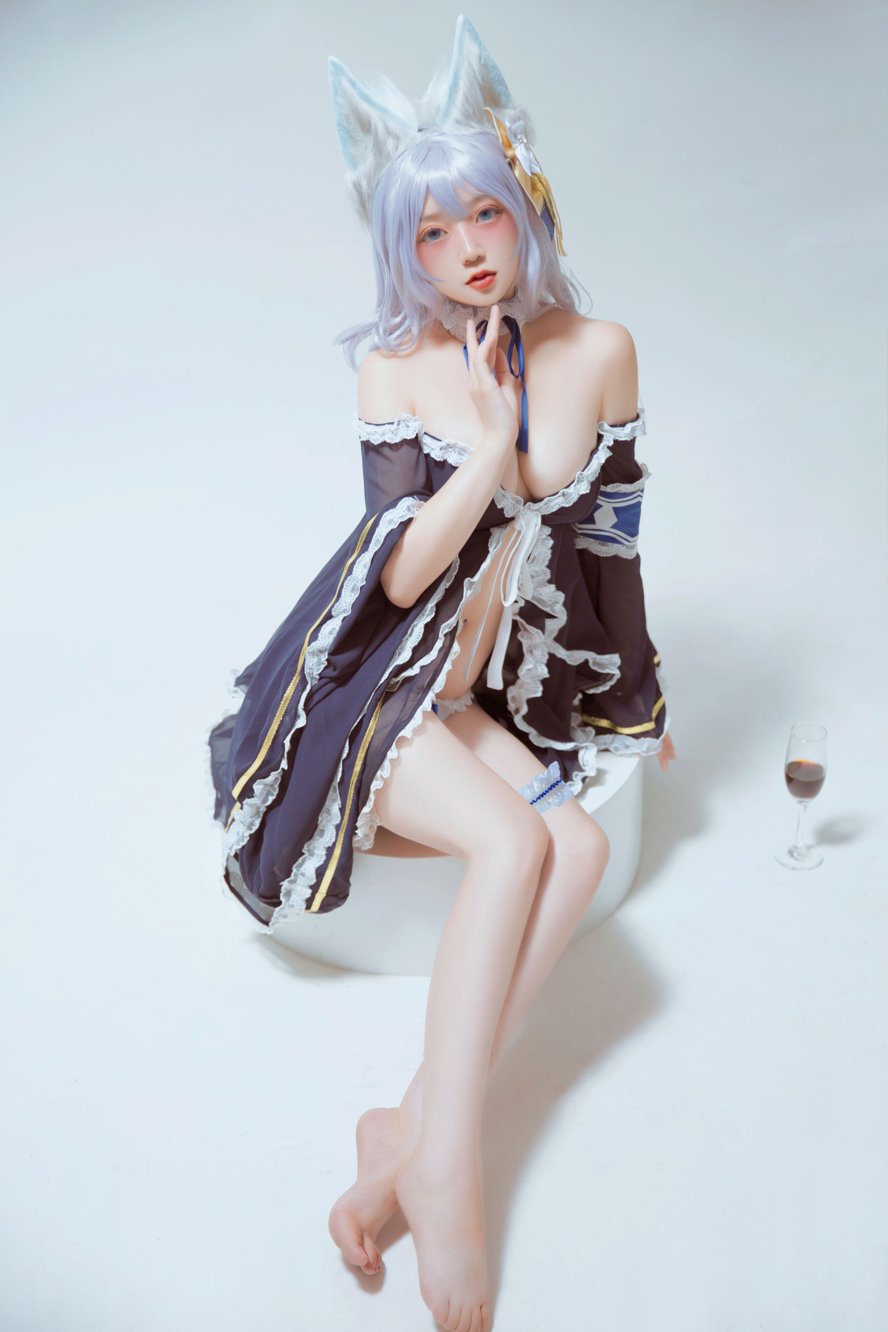 Ruby蘸酱美美 – 碧蓝航线 信浓睡衣 Cosplay-第6张