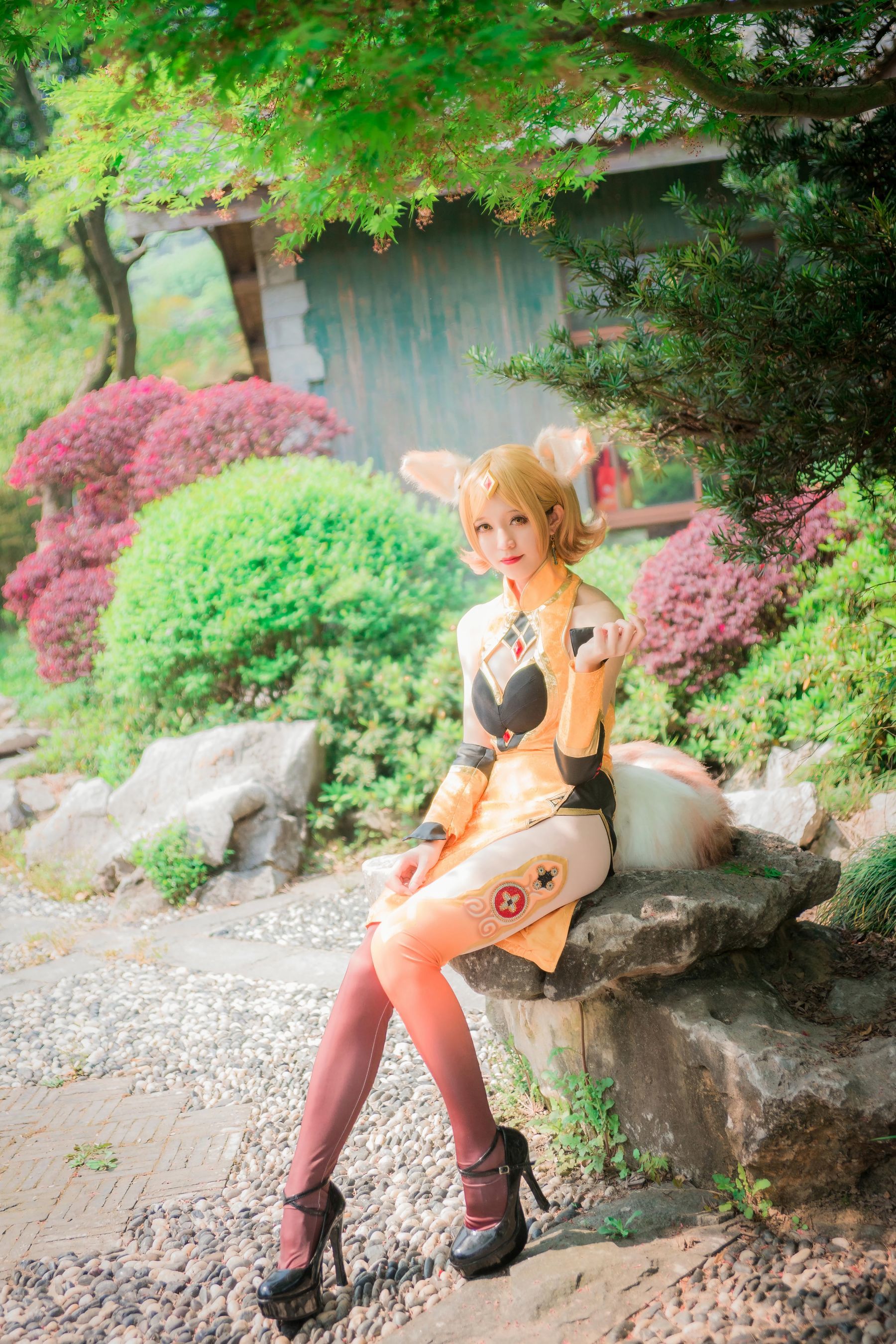 Coser__KETTOE – 王者荣耀 妲己 Cosplay-第3张