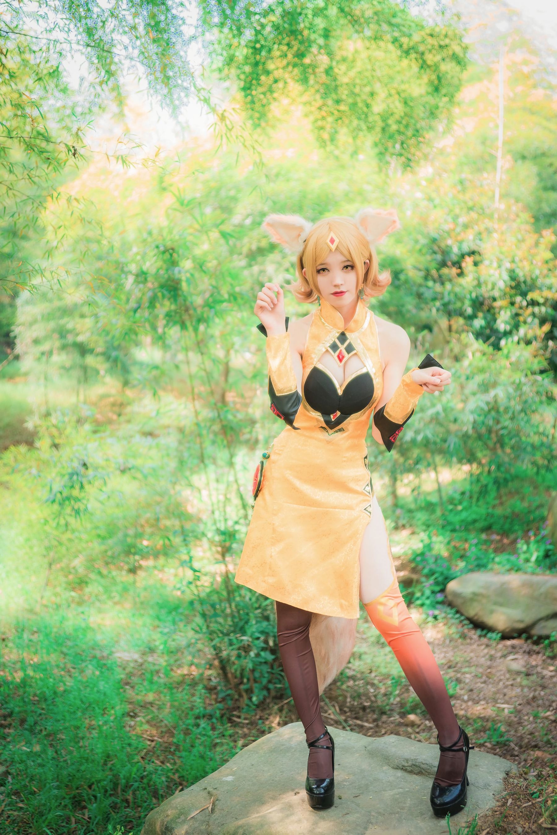 Coser__KETTOE – 王者荣耀 妲己 Cosplay-第4张