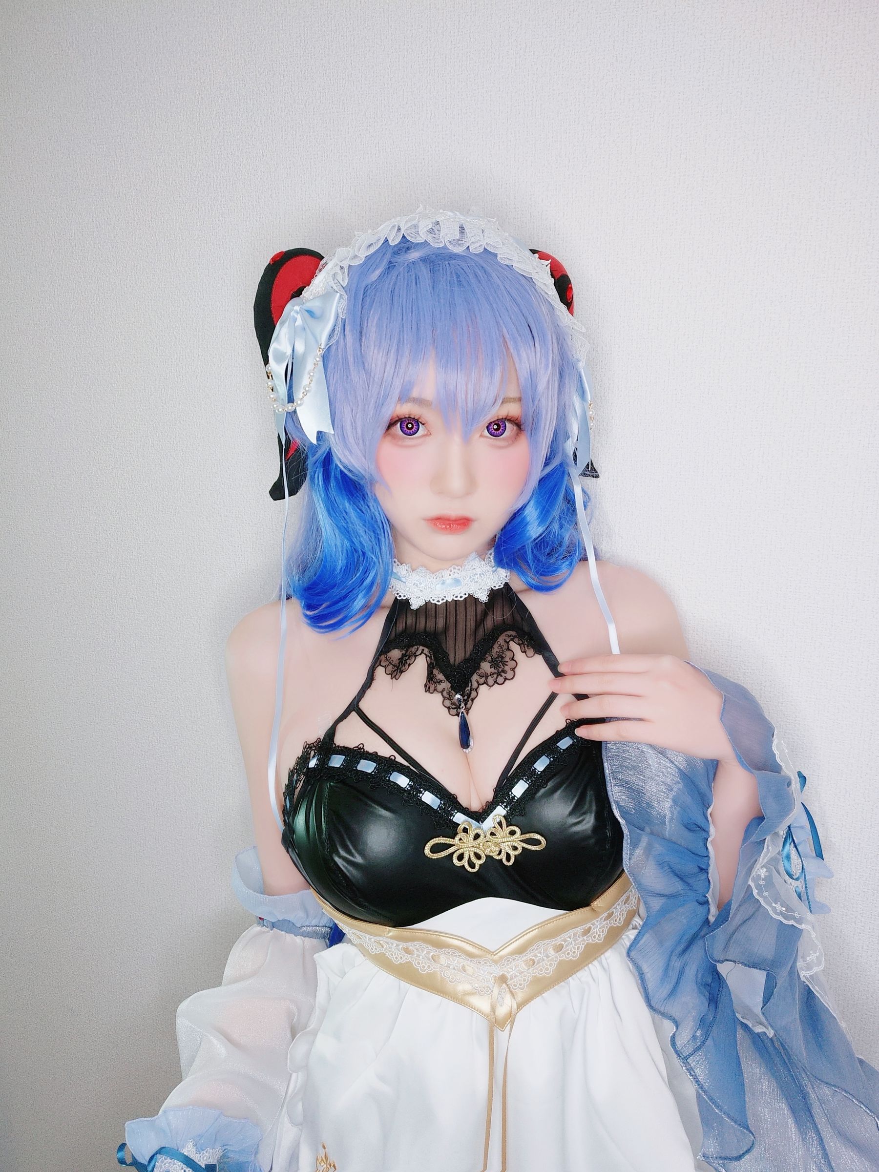 Yuki亭 – 甘雨メイド Cosplay-第3张