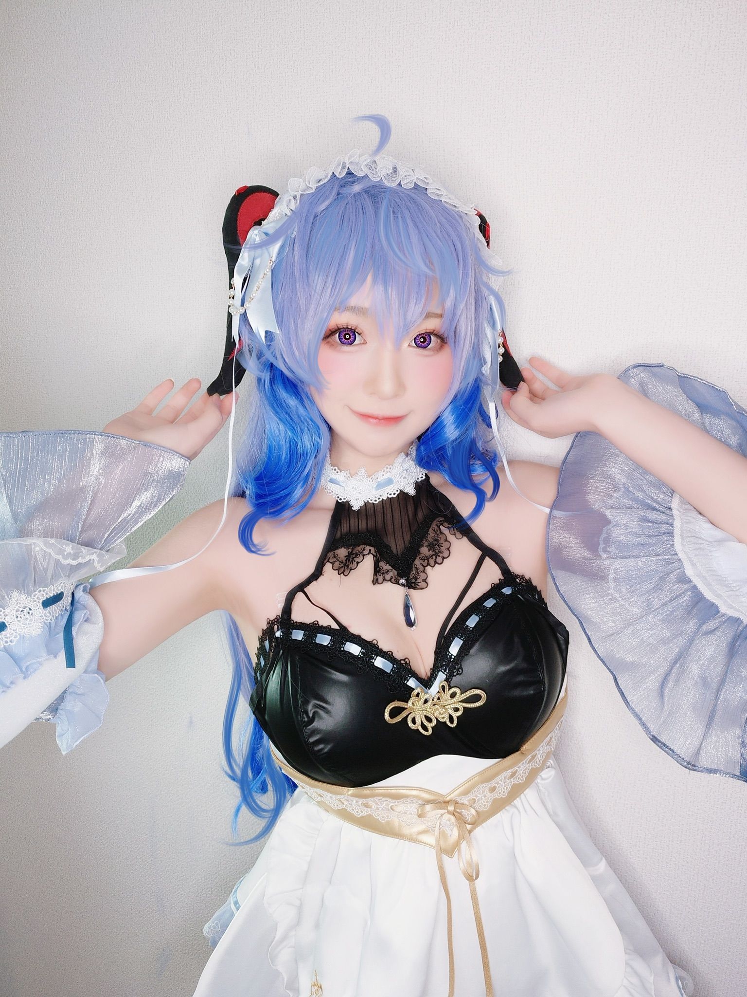 Yuki亭 – 甘雨メイド Cosplay-第6张