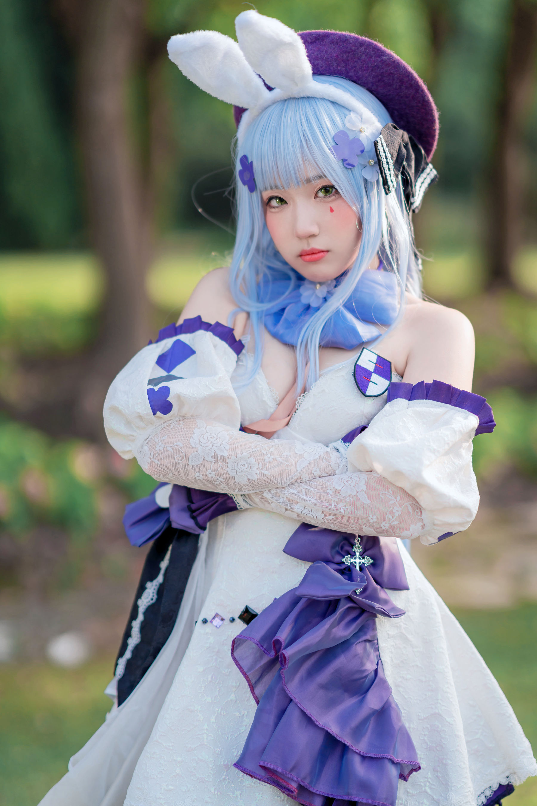 动漫博主Mime弥美 – 少女前线 HK416 Cosplay-第1张