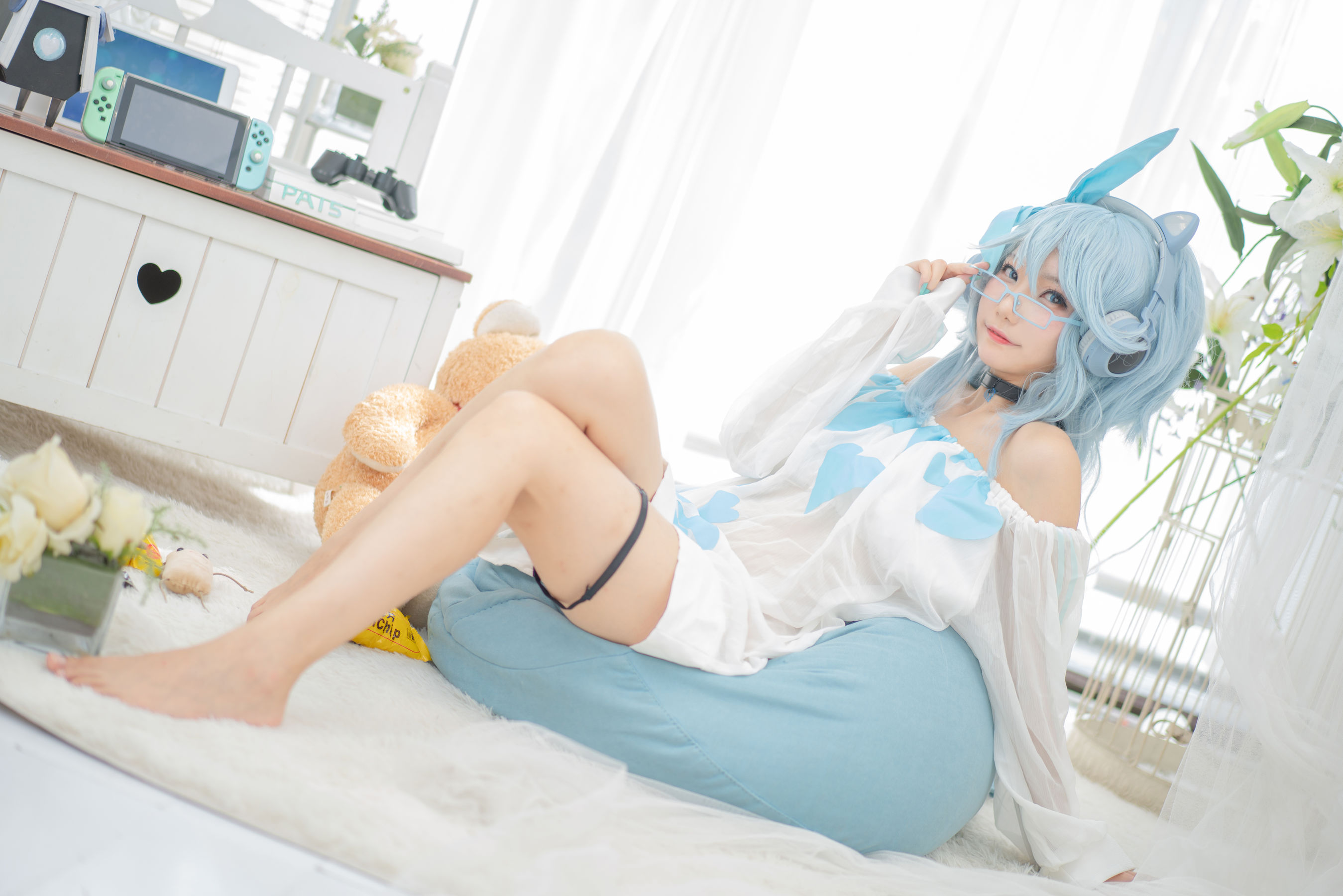 千阳(ちよ) – 初雪 Cosplay-第8张