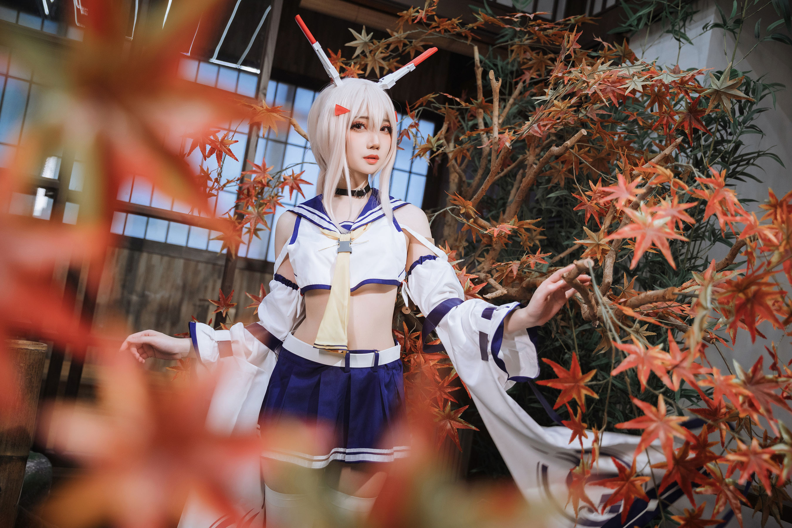 焖焖碳 – 绫波改 Cosplay-第6张