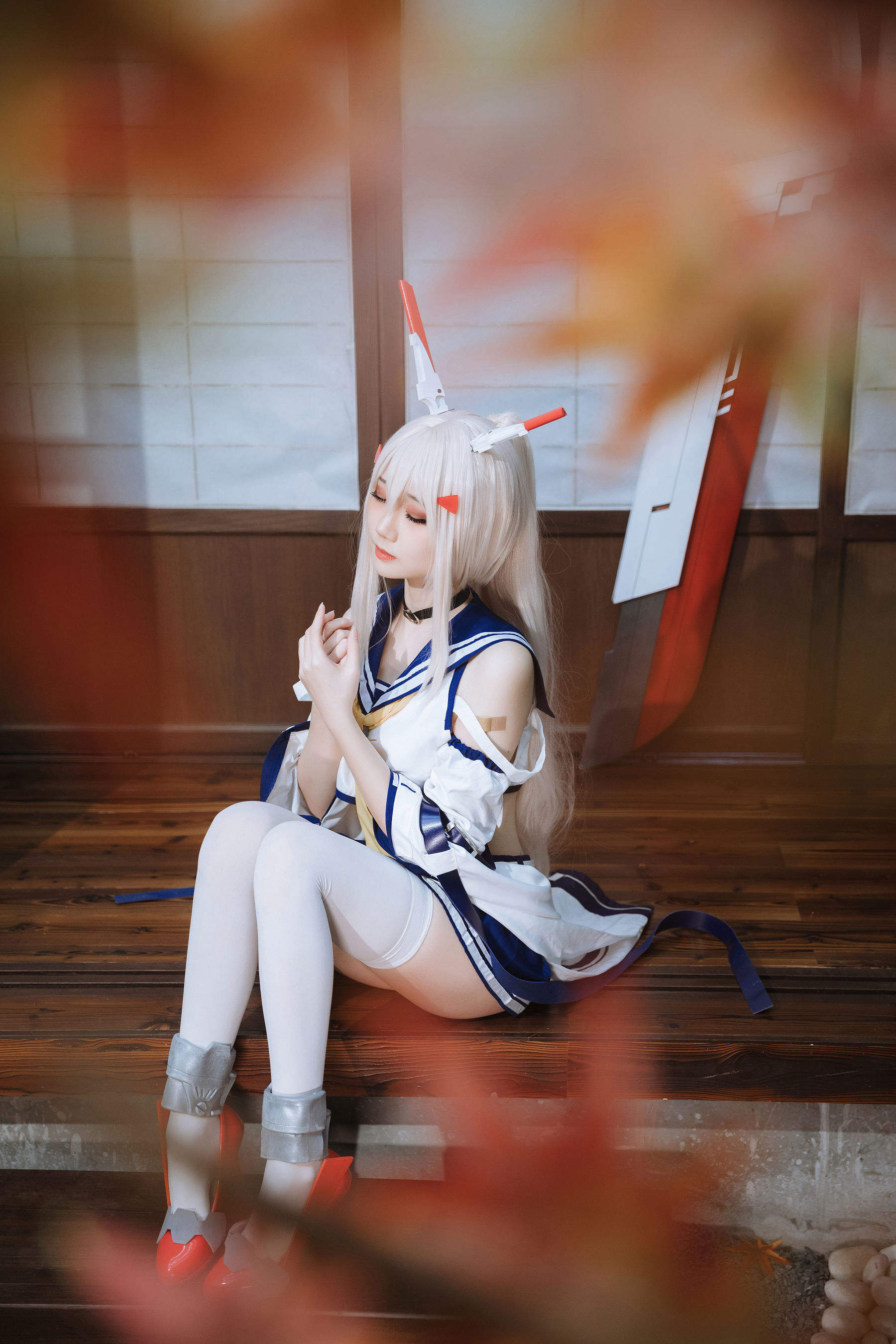 焖焖碳 – 绫波改 Cosplay-第25张
